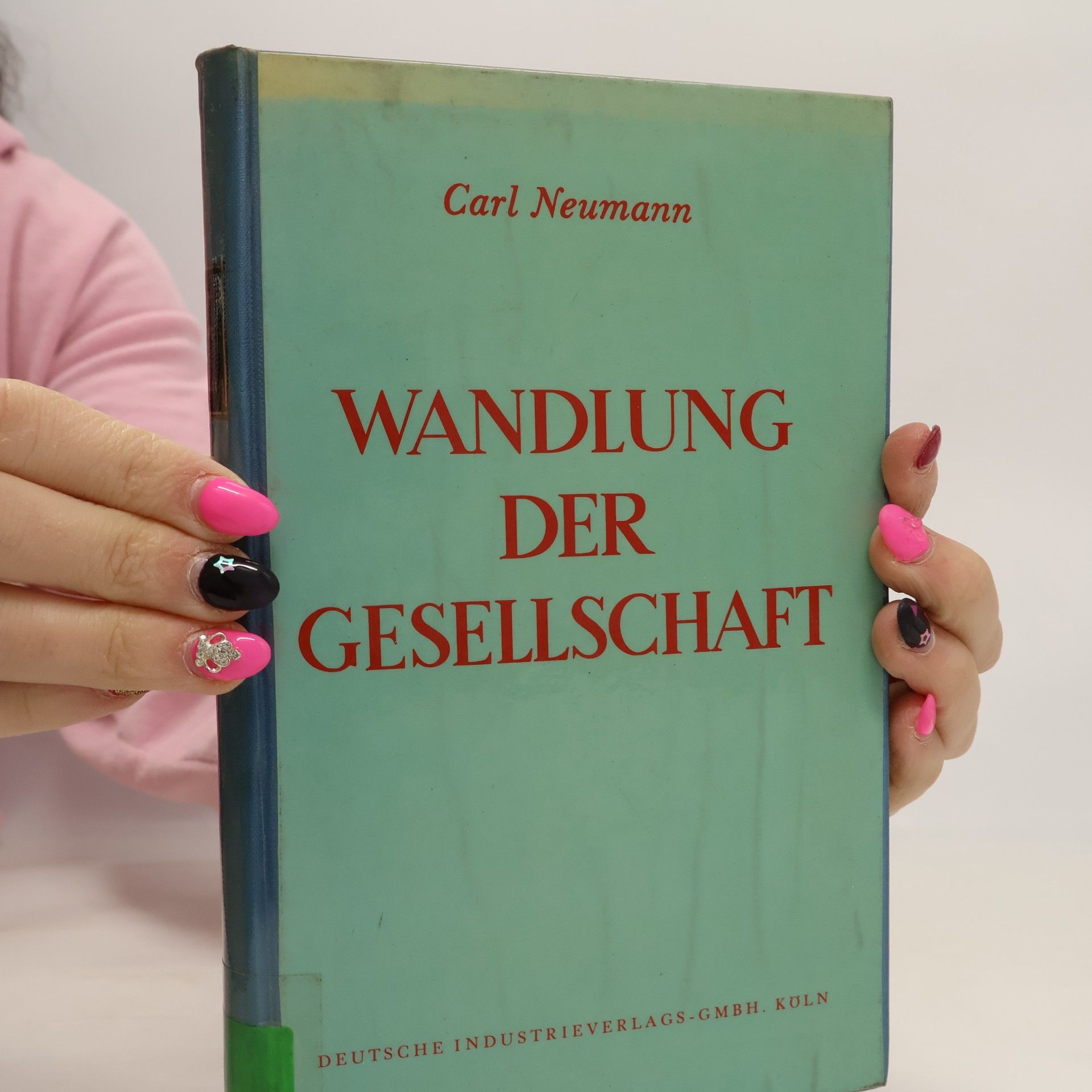 Carl Neumann Wandlung der gesellschaft