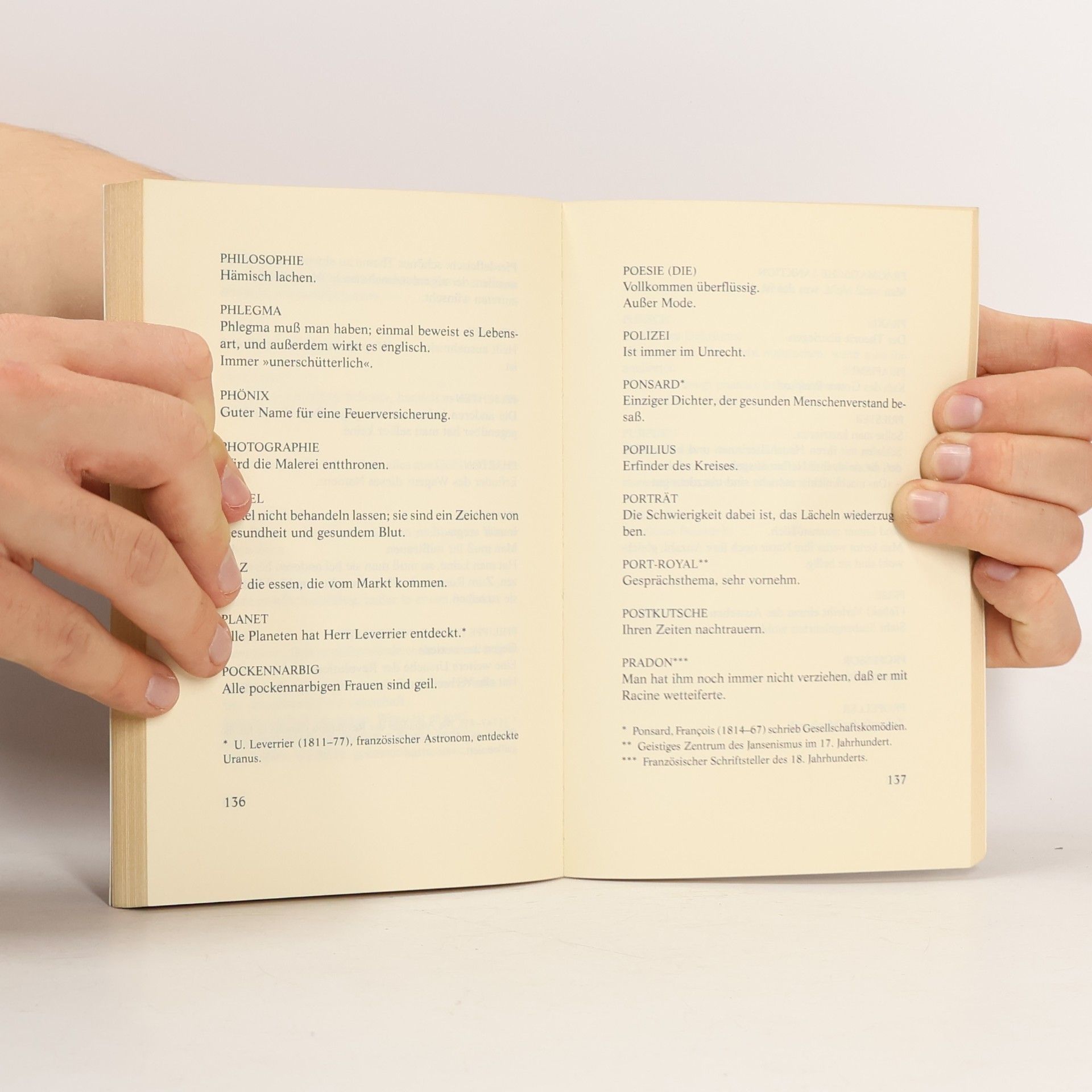 Gustave Flaubert Wörterbuch der Geminplätze