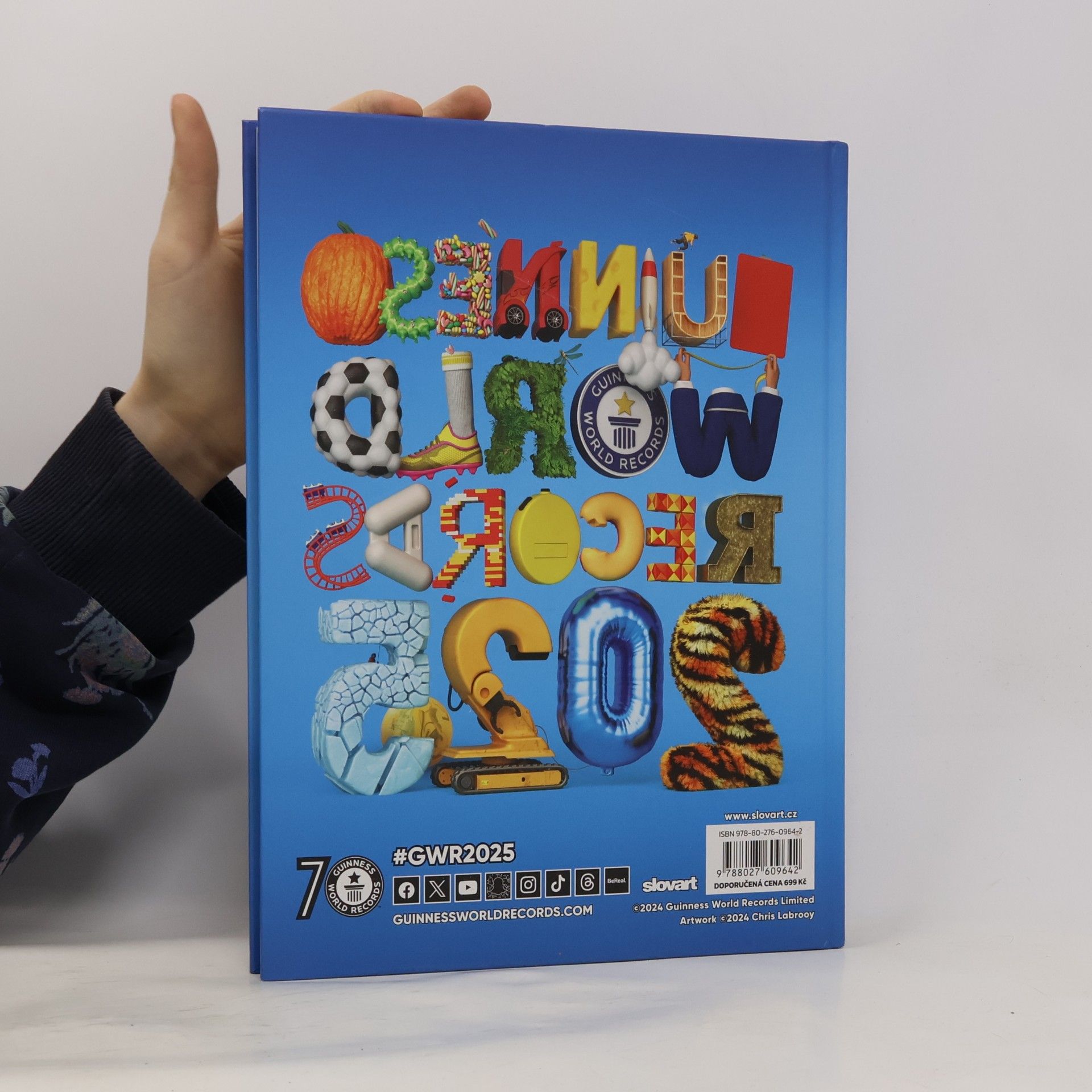 David Komárek Guinness World Records 2025. Guinnessovy světové rekordy