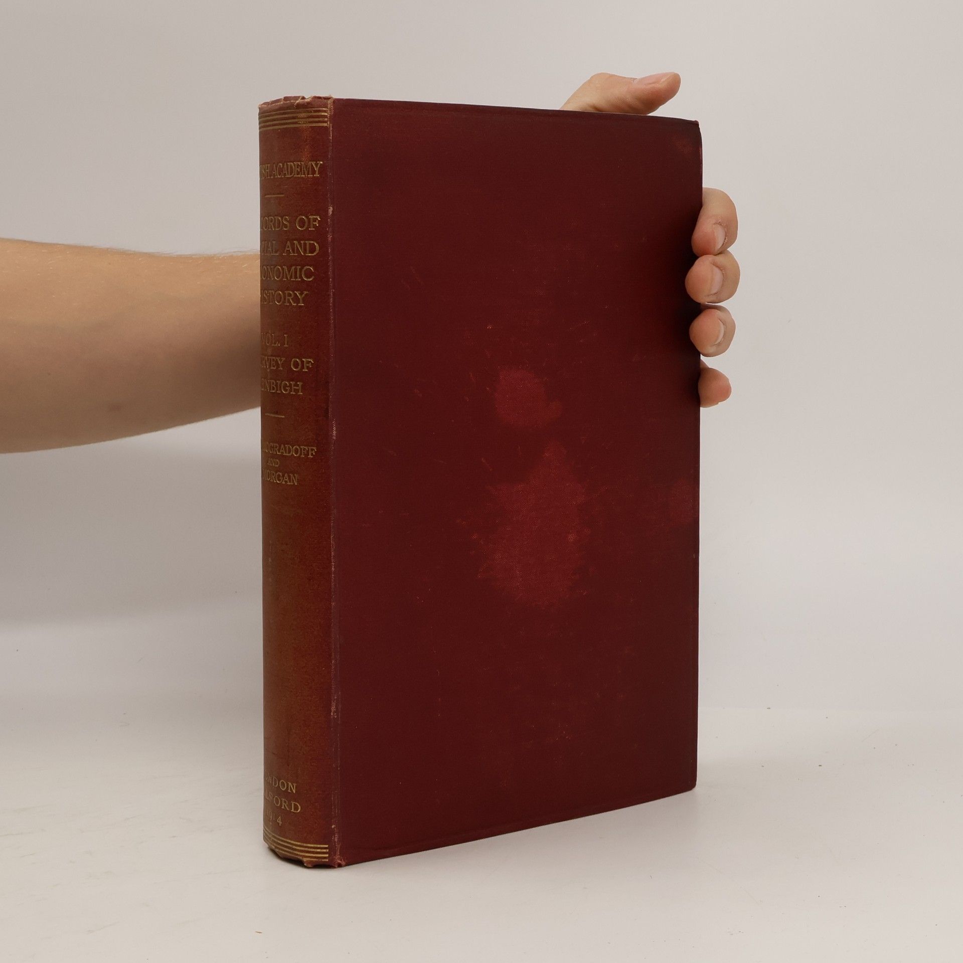 Records of Social and Economic History I.