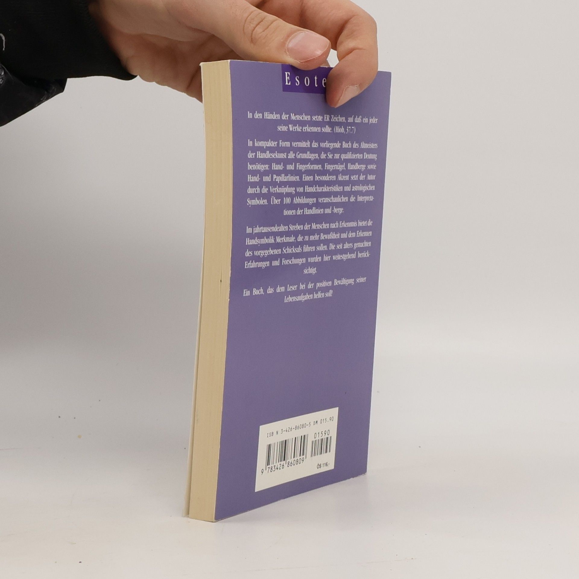 Helmut Gerhart Das 1 x 1 der Handlesekunst