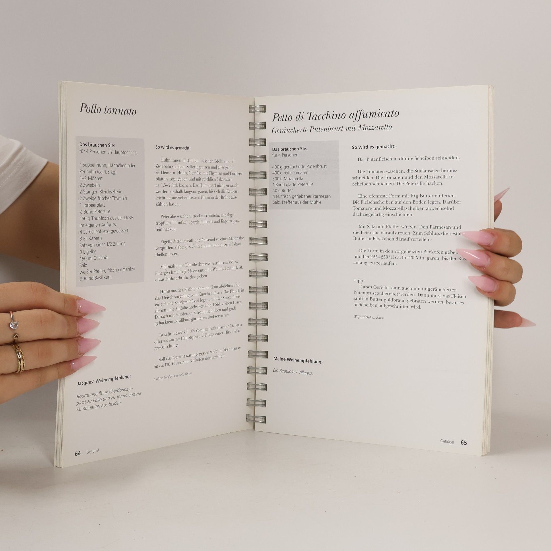 Various authors Jacques' Kundenkochbuch