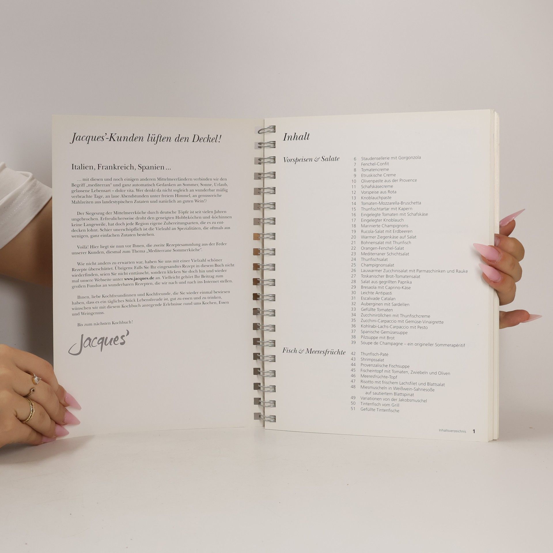 Various authors Jacques' Kundenkochbuch