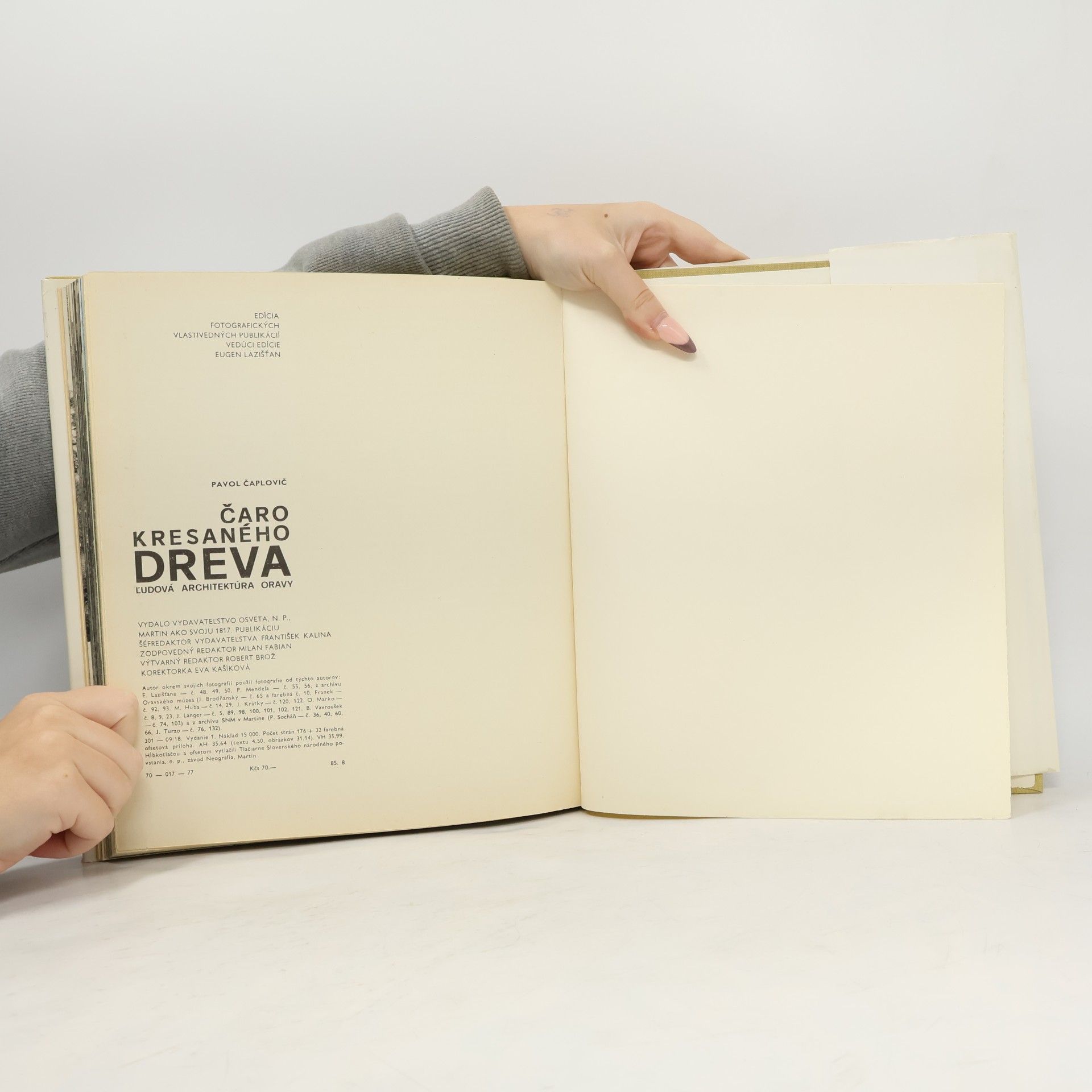 Pavol Čaplovič Čaro kresaného dreva