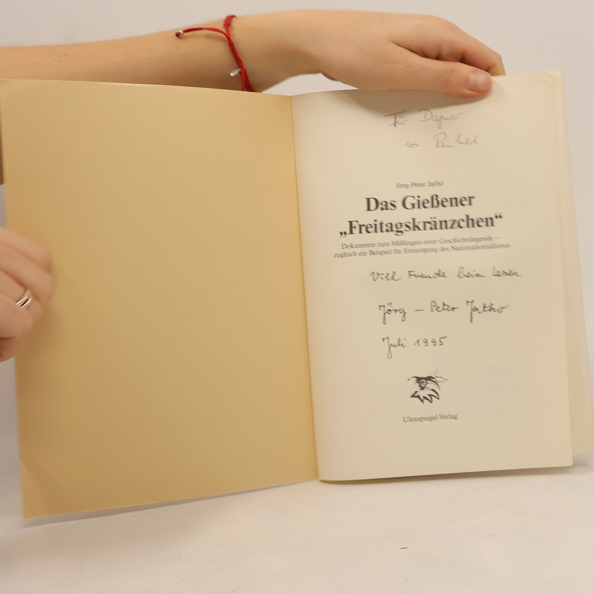 Jörg-Peter Jatho Das Giessener Freitagskränzchen