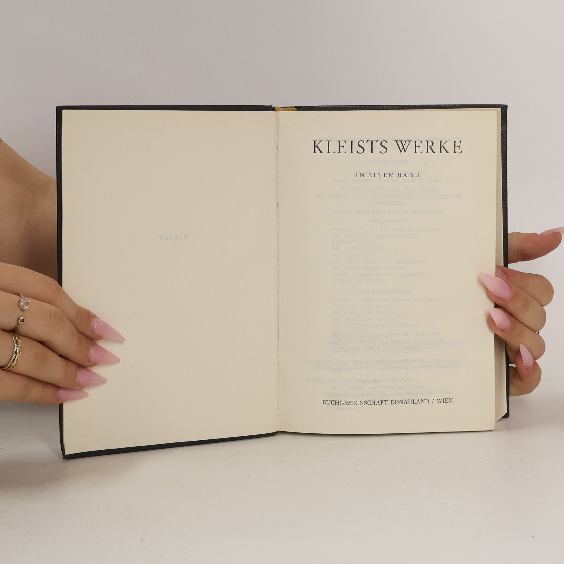 Heinrich von Kleist Kleists Werke in einem Band
