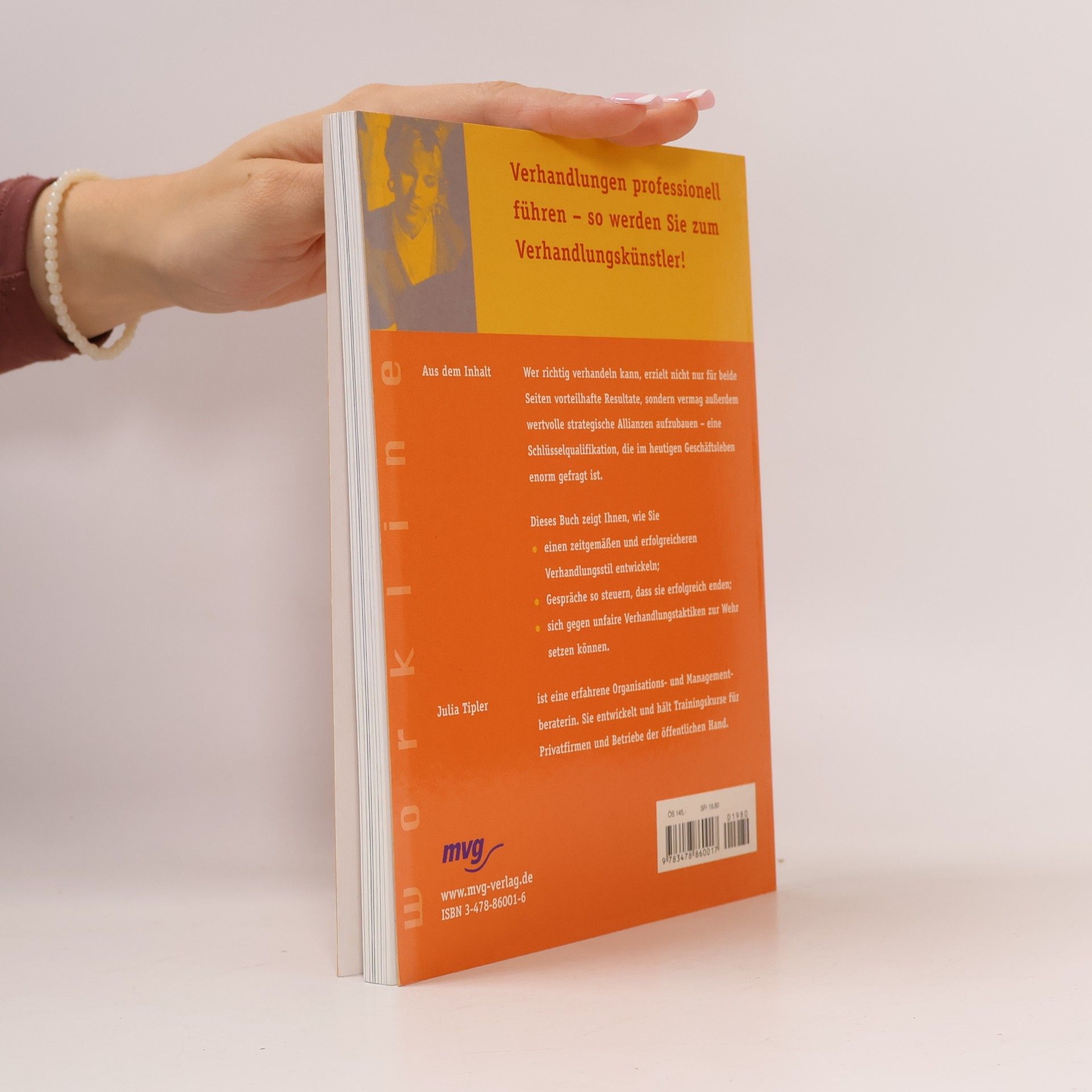 Julia Tipler Workline: Verhandlungen professionell führen