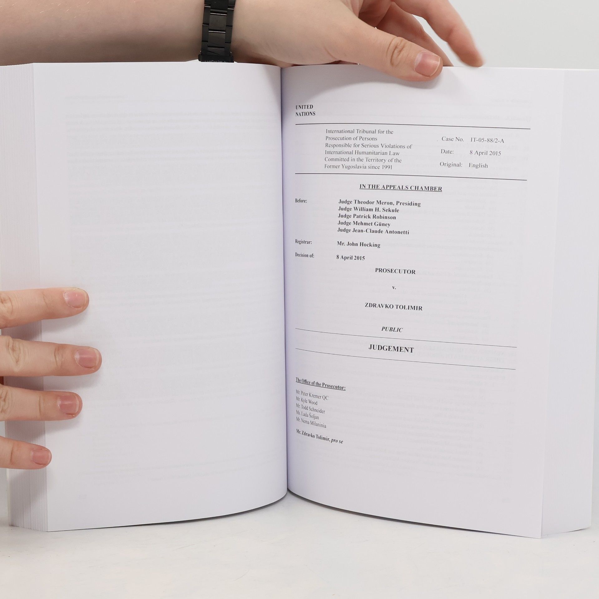 Andrea Klippel Annotated Leading Cases of International Criminal Tribunals