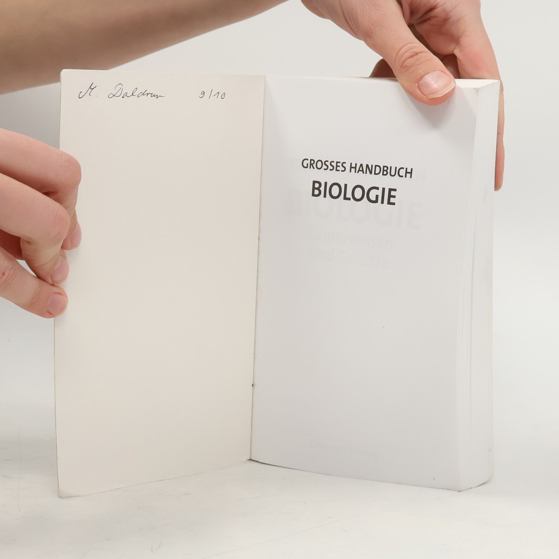 Harald Gärtner Grosses Handbuch Biologie