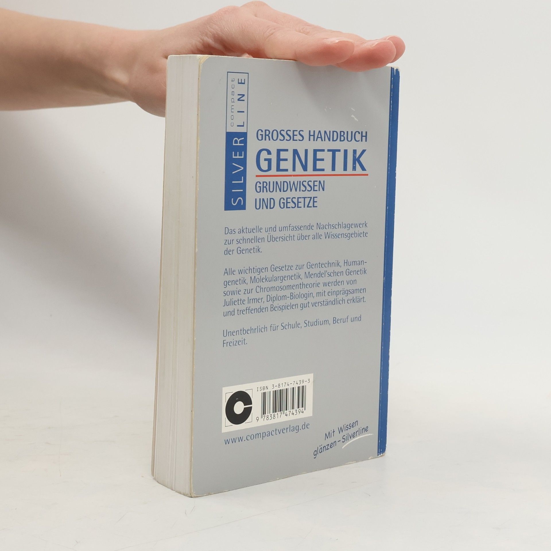 Juliette Irmer Grosses Handbuch Genetik