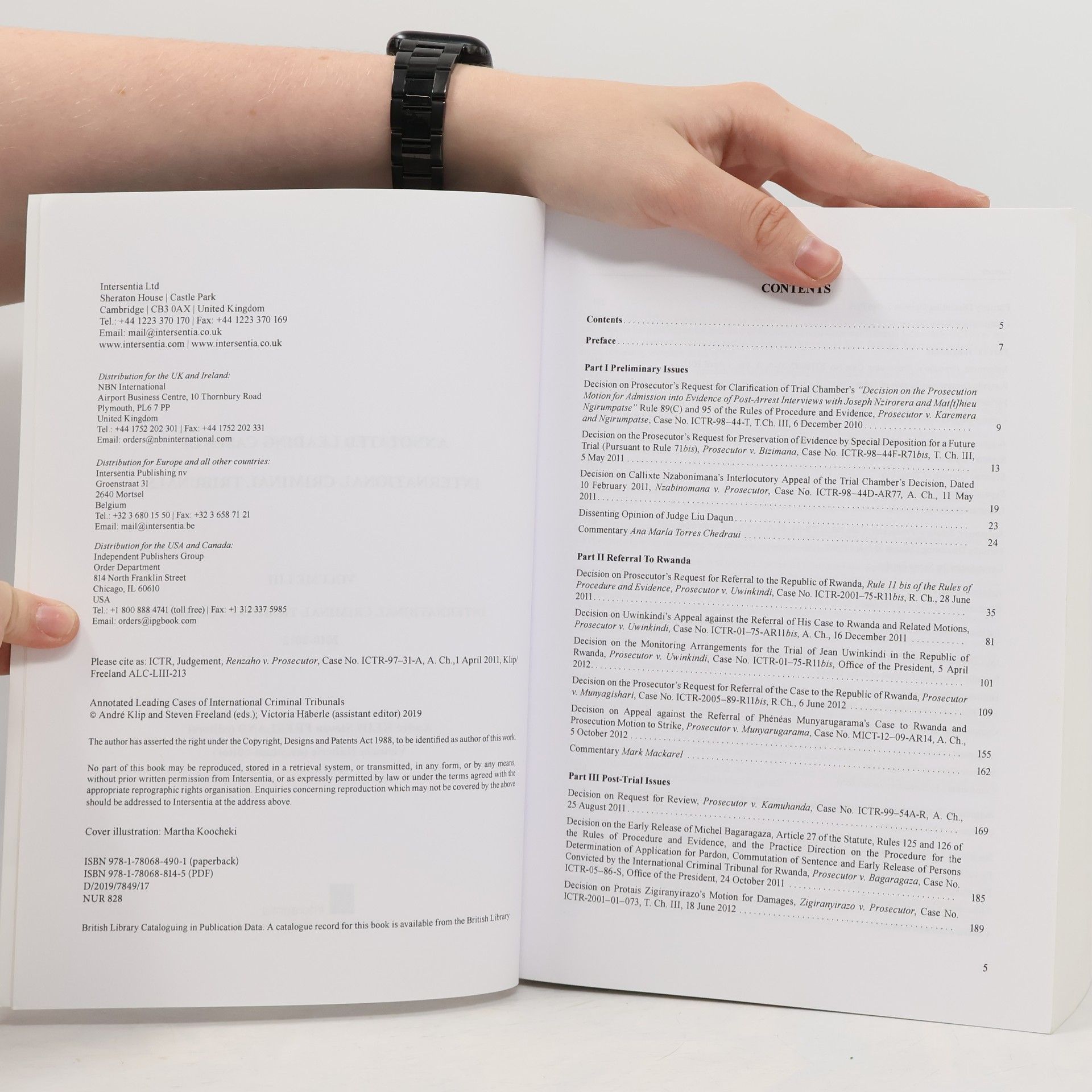 Andrea Klippel Annotated Leading Cases of International Criminal Tribunals