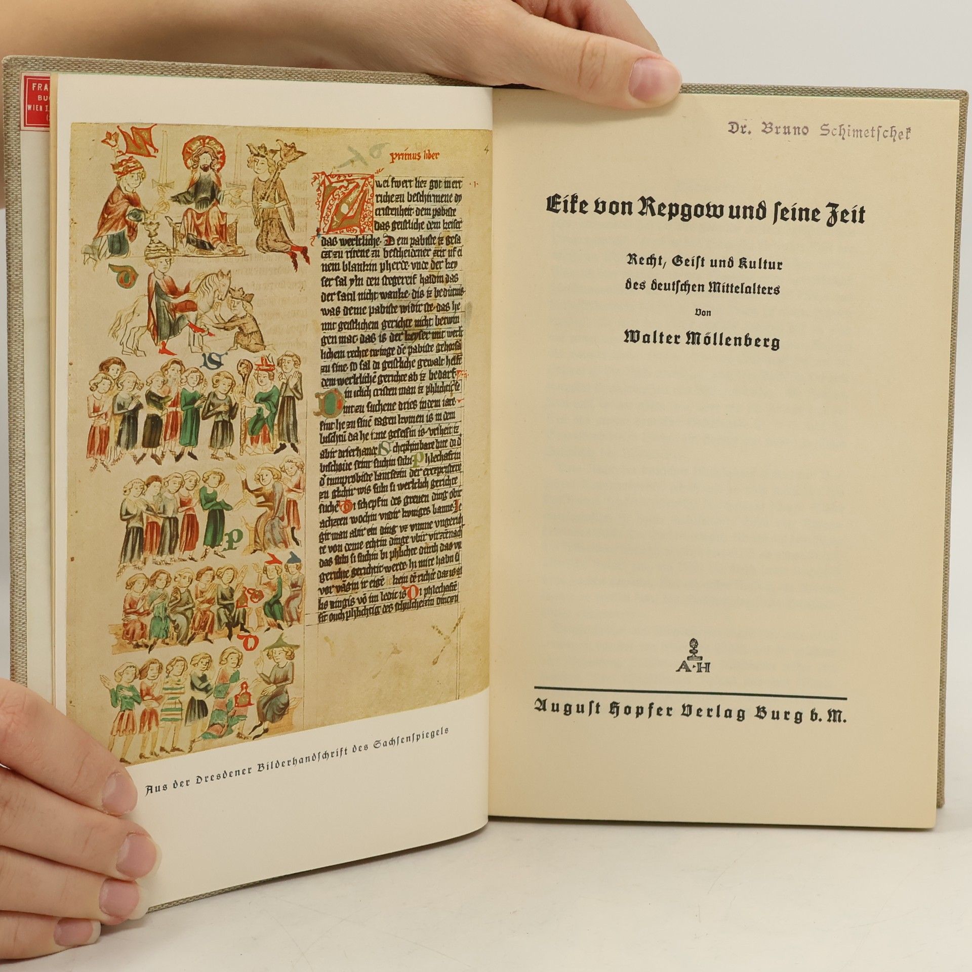 Walter Möllenberg Eike von Repgow und seine Zeit
