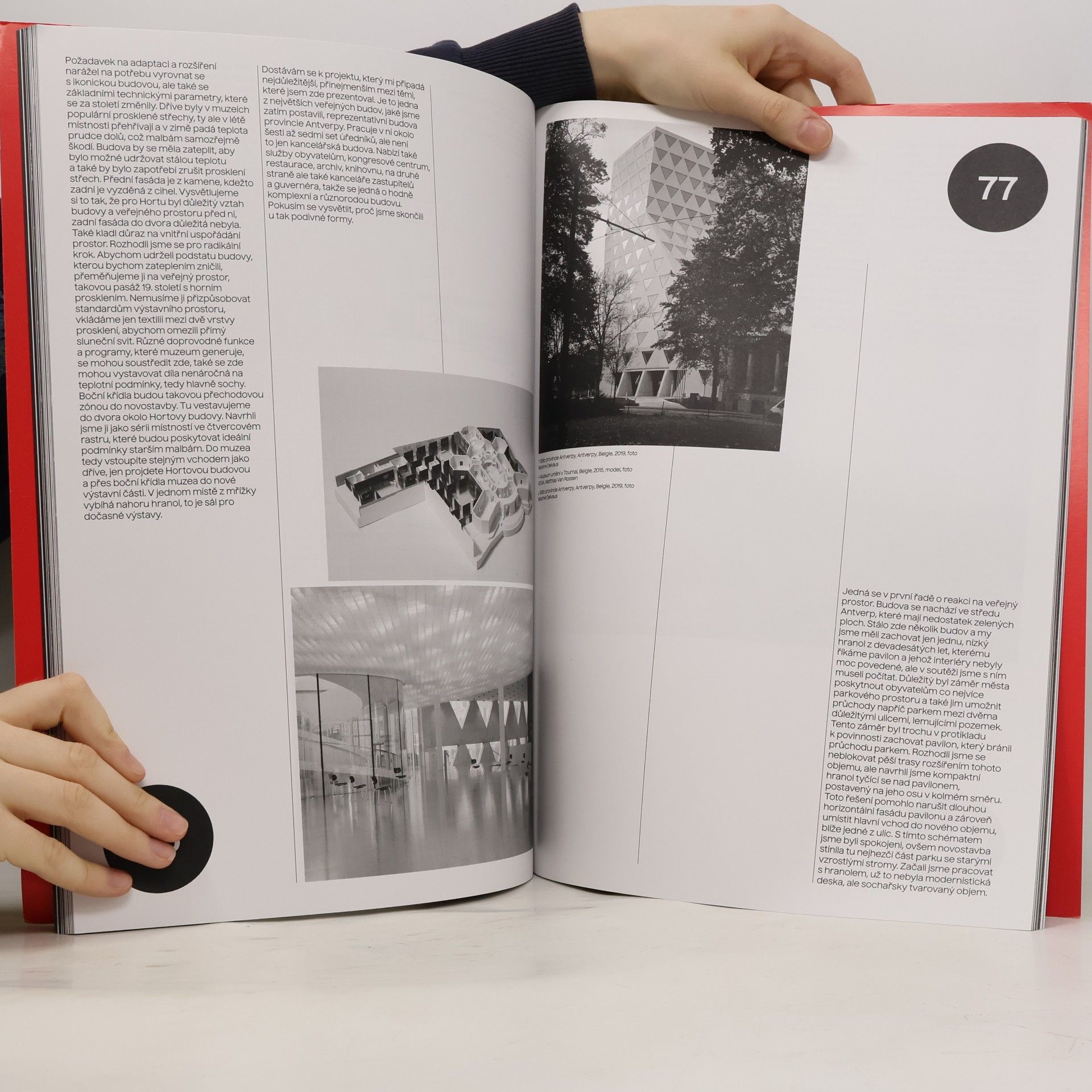 Tereza Fendrychová Kruh, texty o architektuře 2019. Belgická inspirace: progresivní vlámská architektura