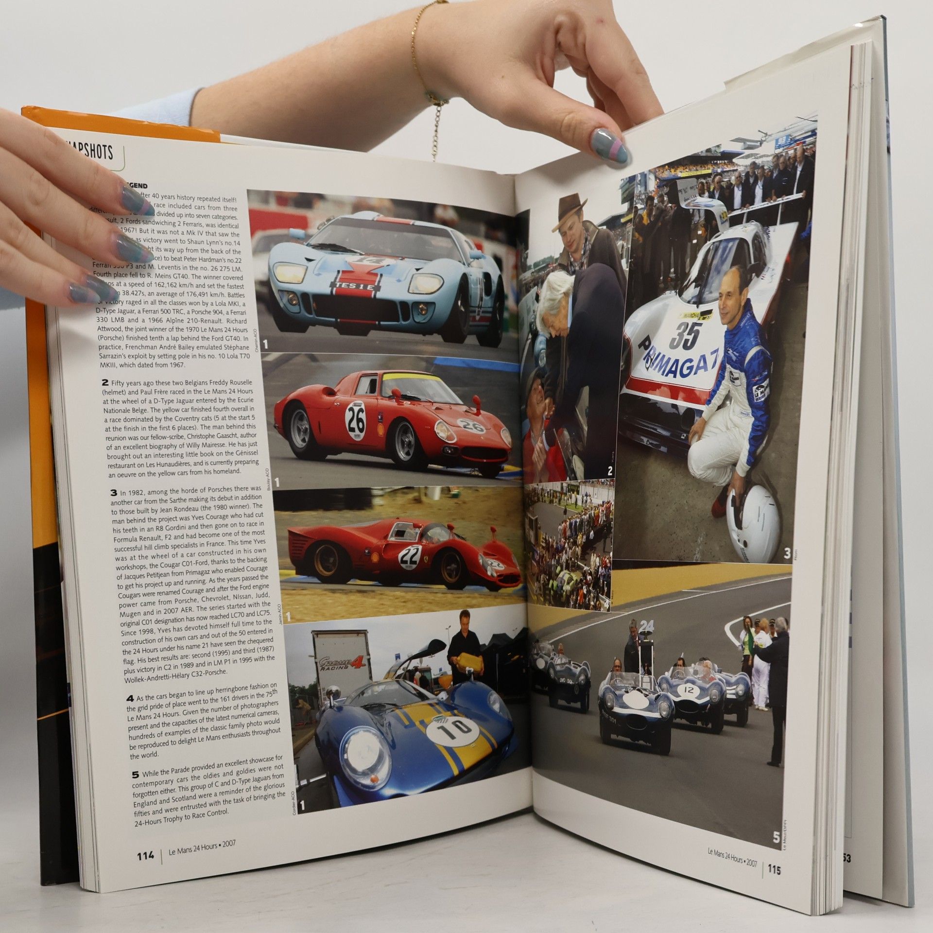 Jean-Marc Teissèdre Le Mans 24 Hours 2007 - Official Yearbook