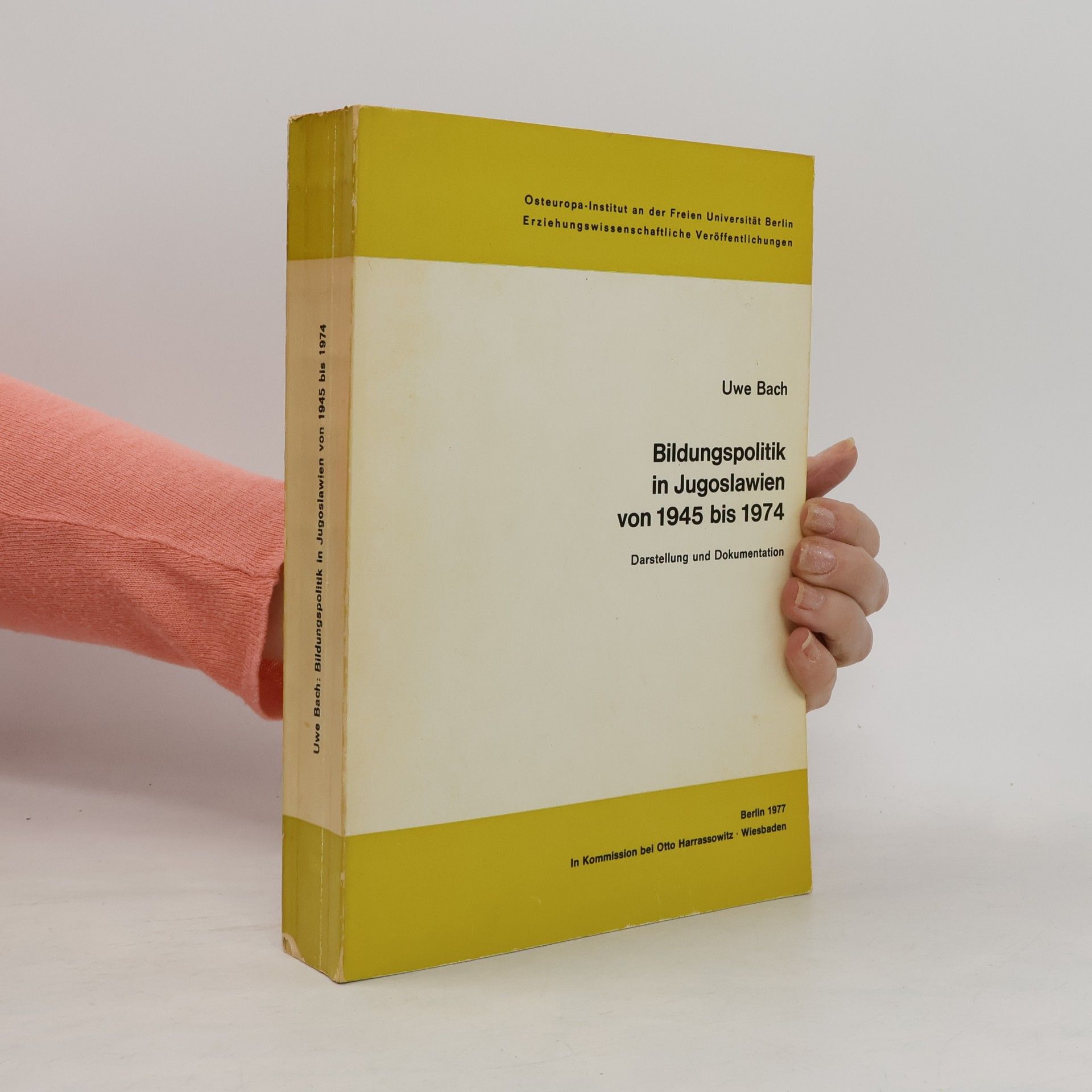 Bildungspolitik in Jugoslawien von 1945 bis 1974