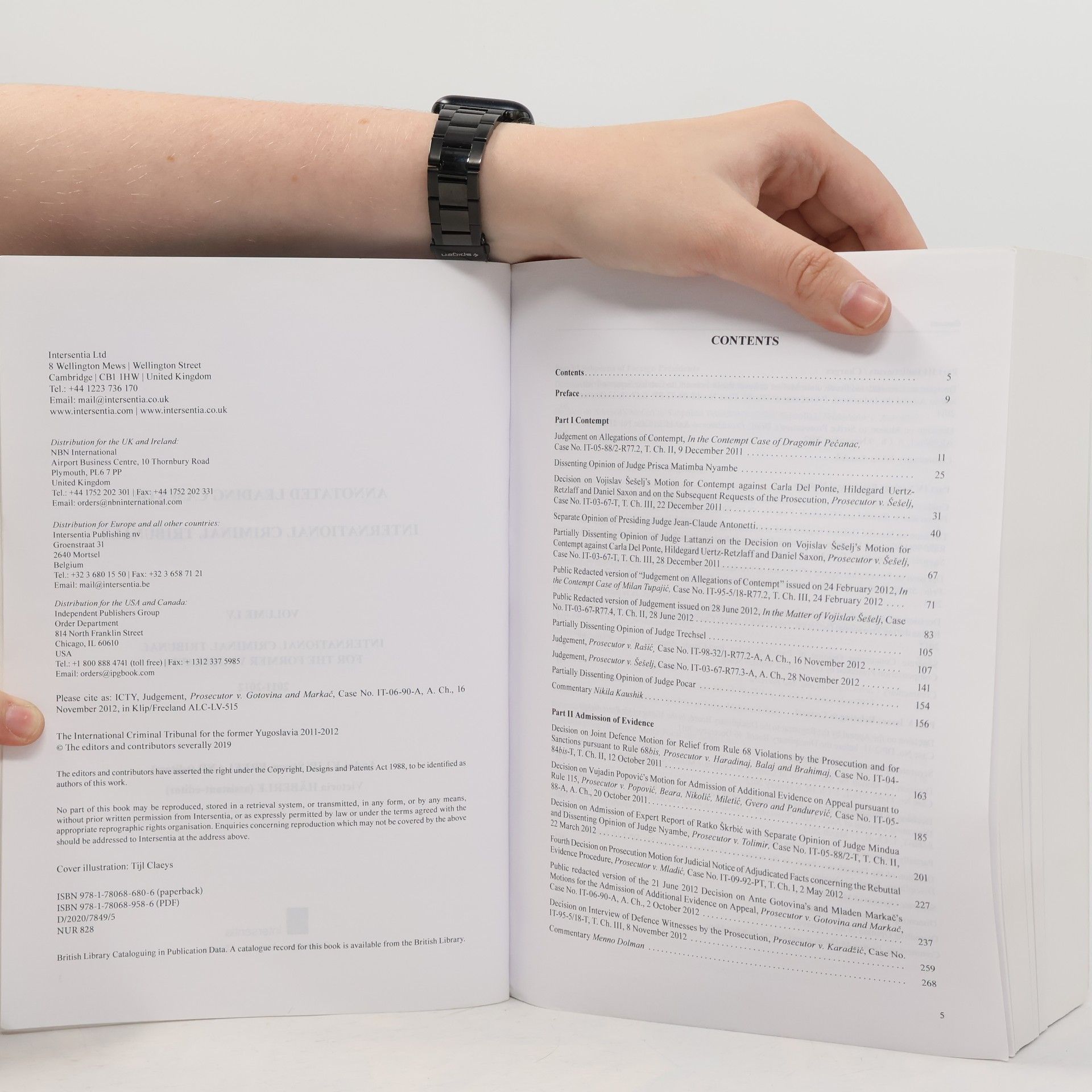 Andrea Klippel Annotated Leading Cases of International Criminal Tribunals