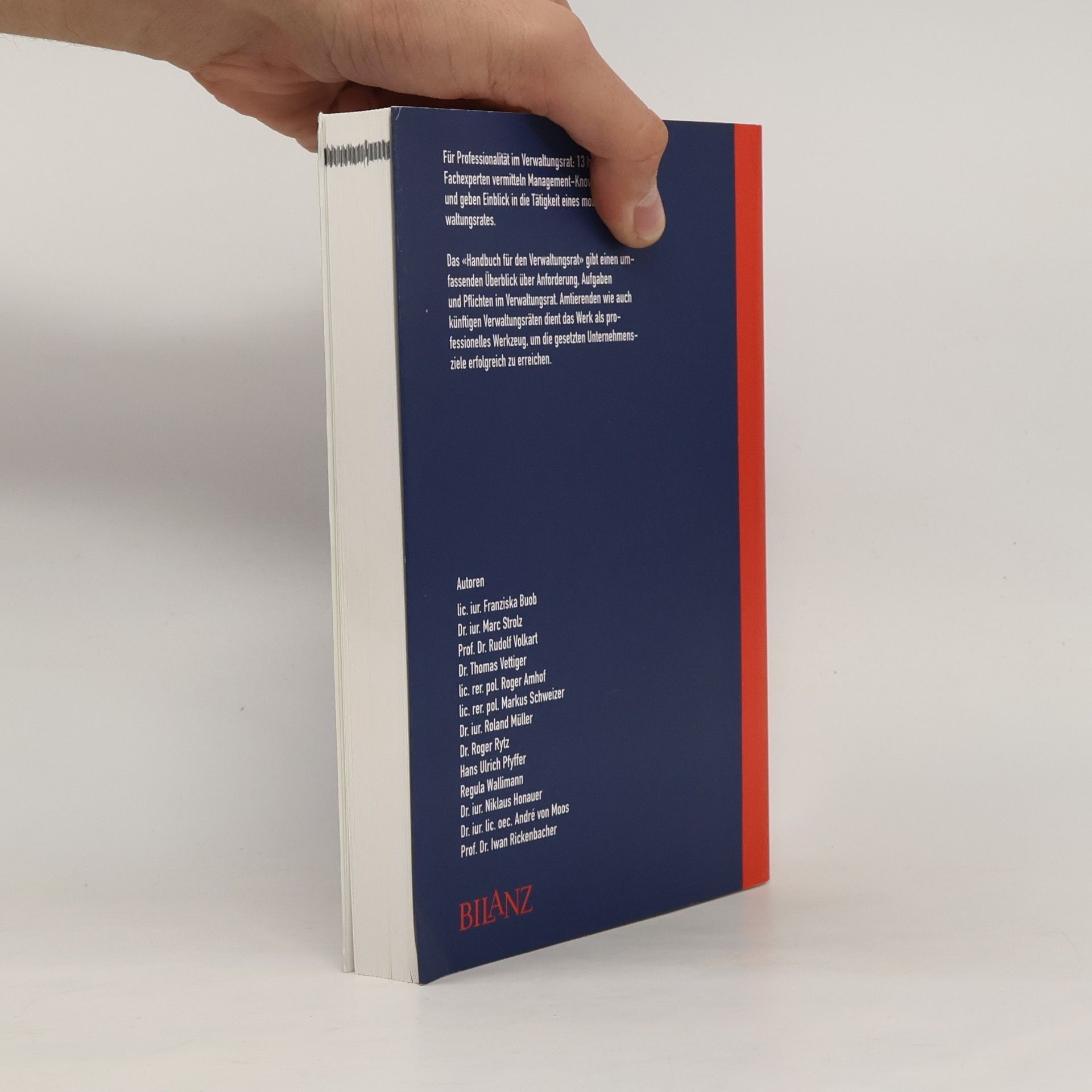 Roland Müller Handbuch für den Verwaltungsrat