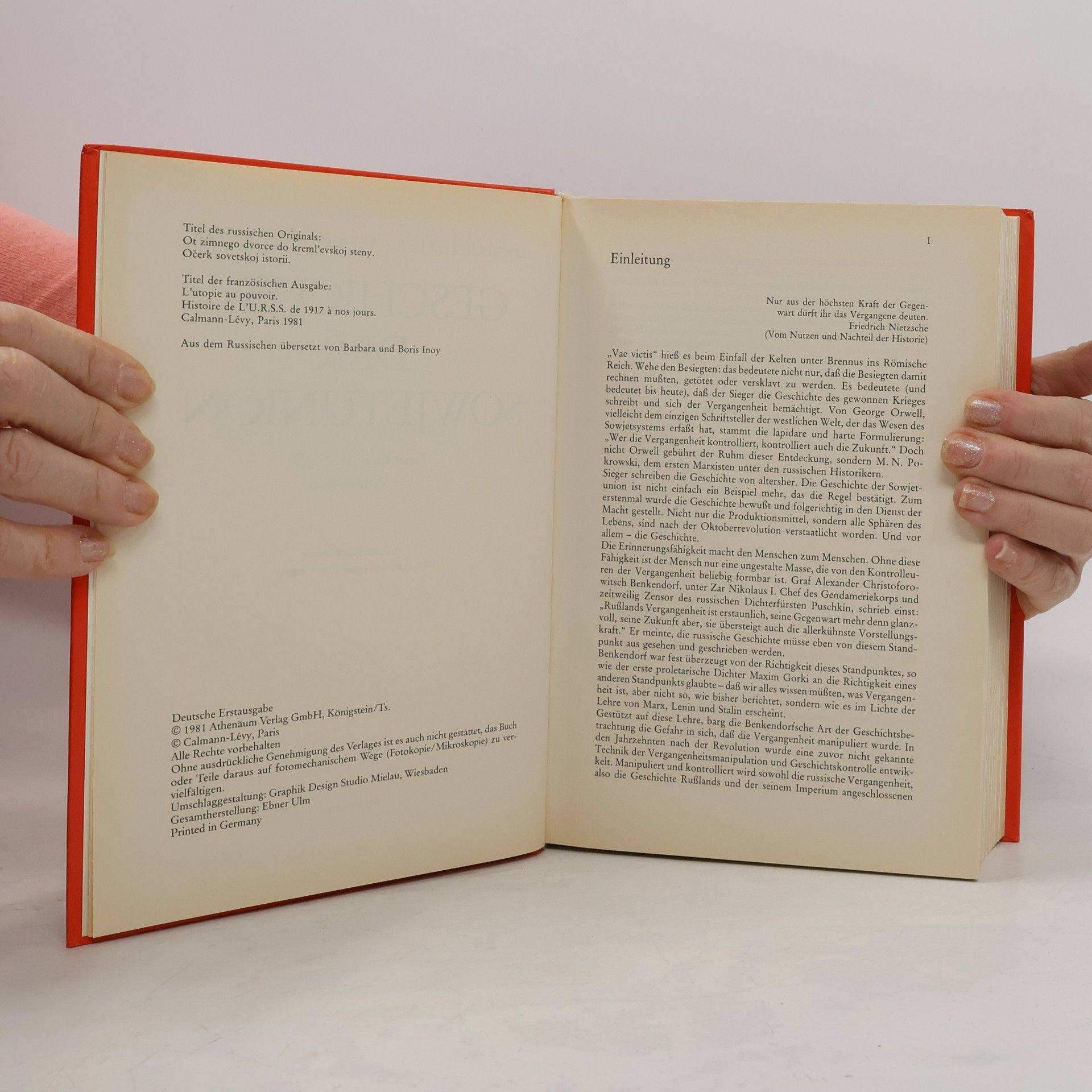 Aleksandr M. Nekrič Geschichte der Sowjetunion