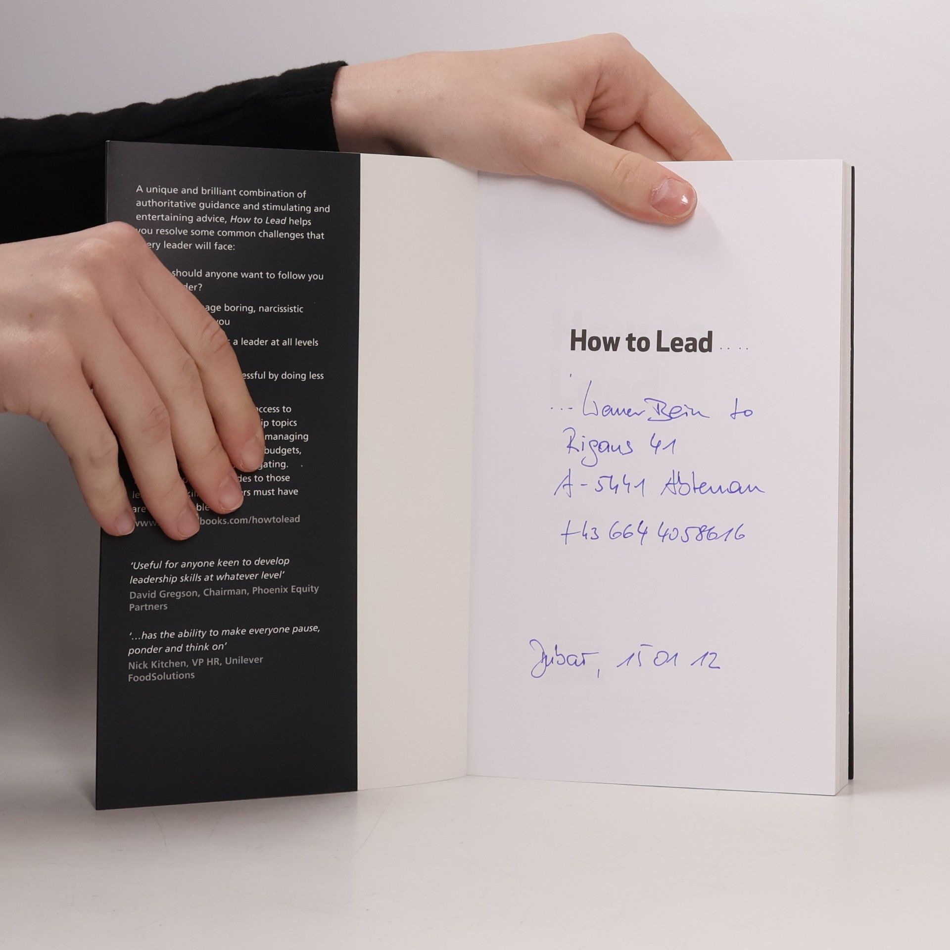 Jo Owen How to lead