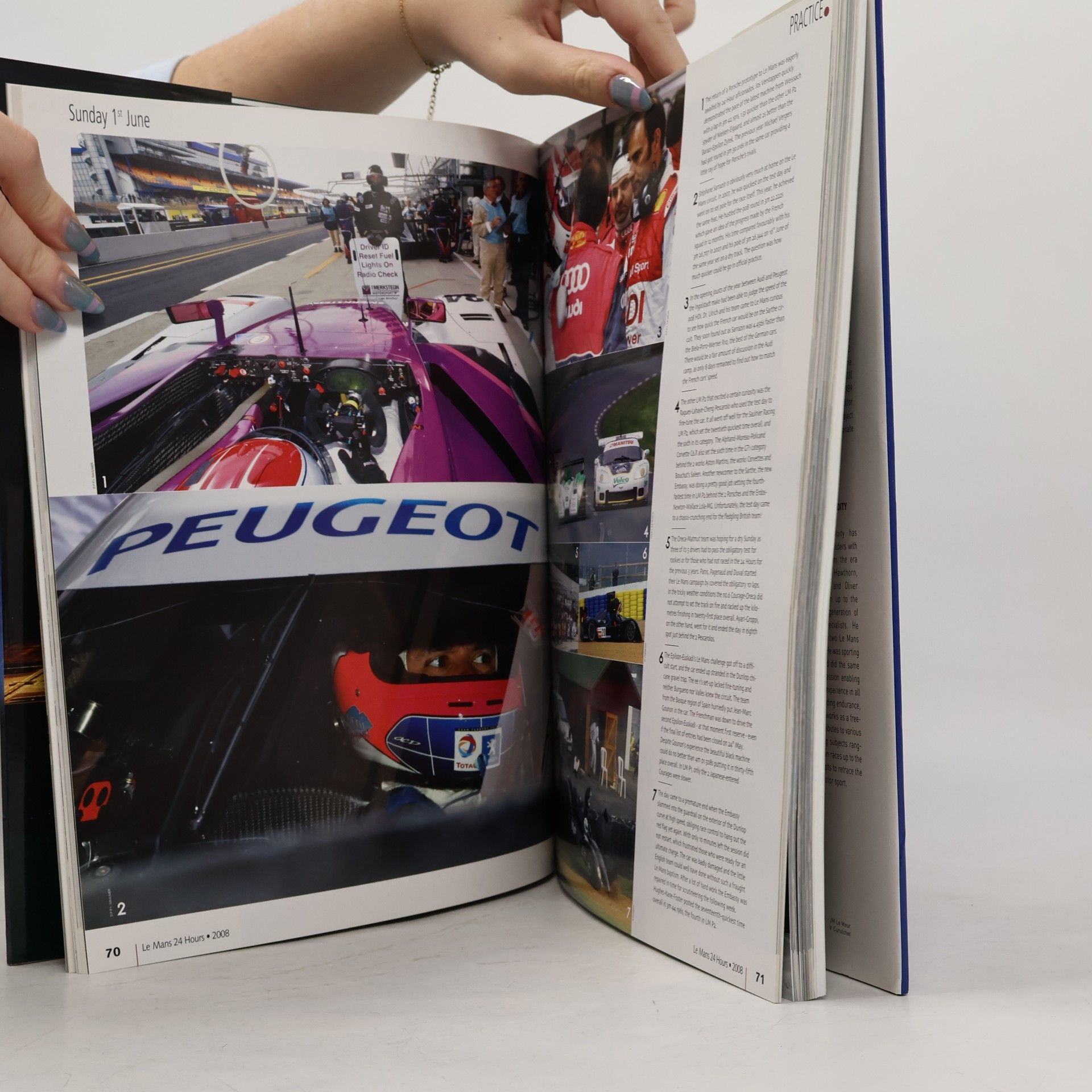 Jean-Marc Teissèdre Le Mans 24 Hours 2008 - Official Yearbook