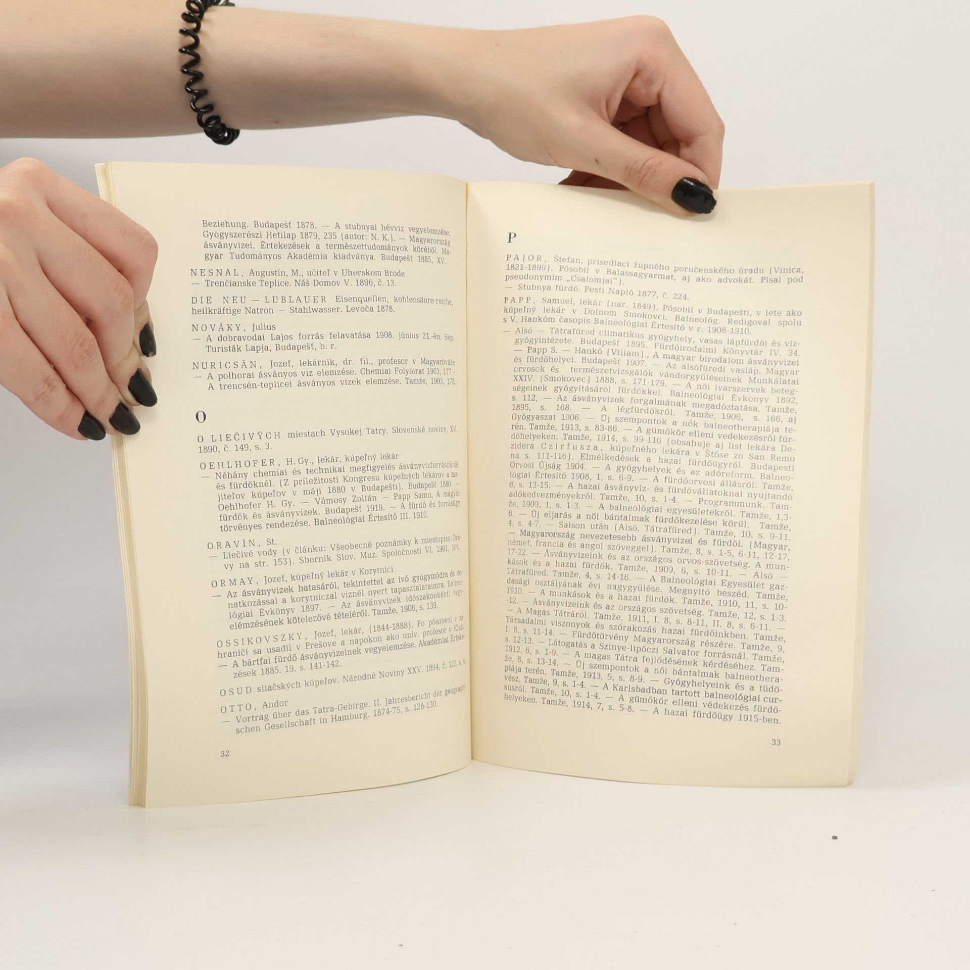 Norbert Duka Zólyomi Balneologická bibliografia Slovenska 1850 - 1920