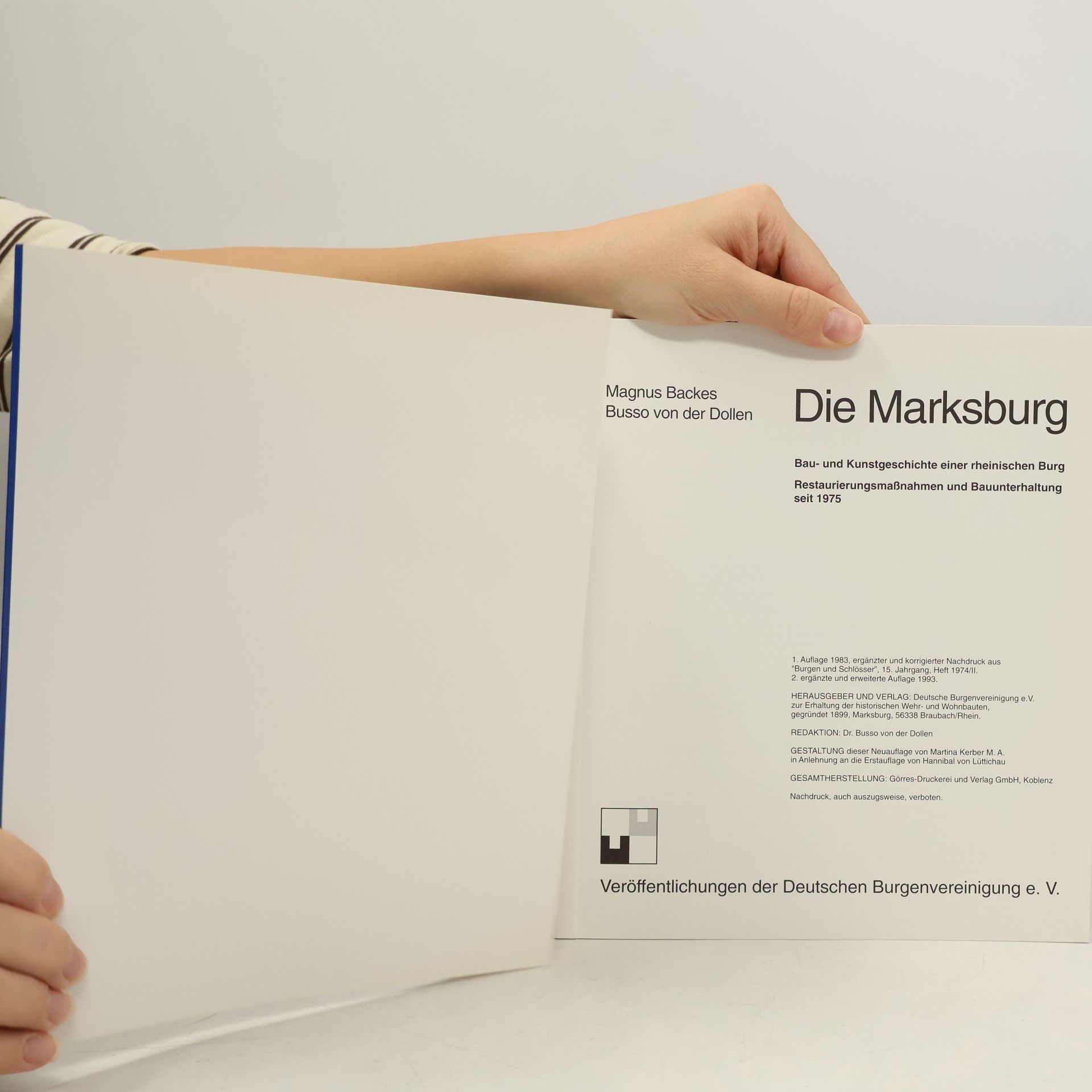 Magnus Backes Die Marksburg