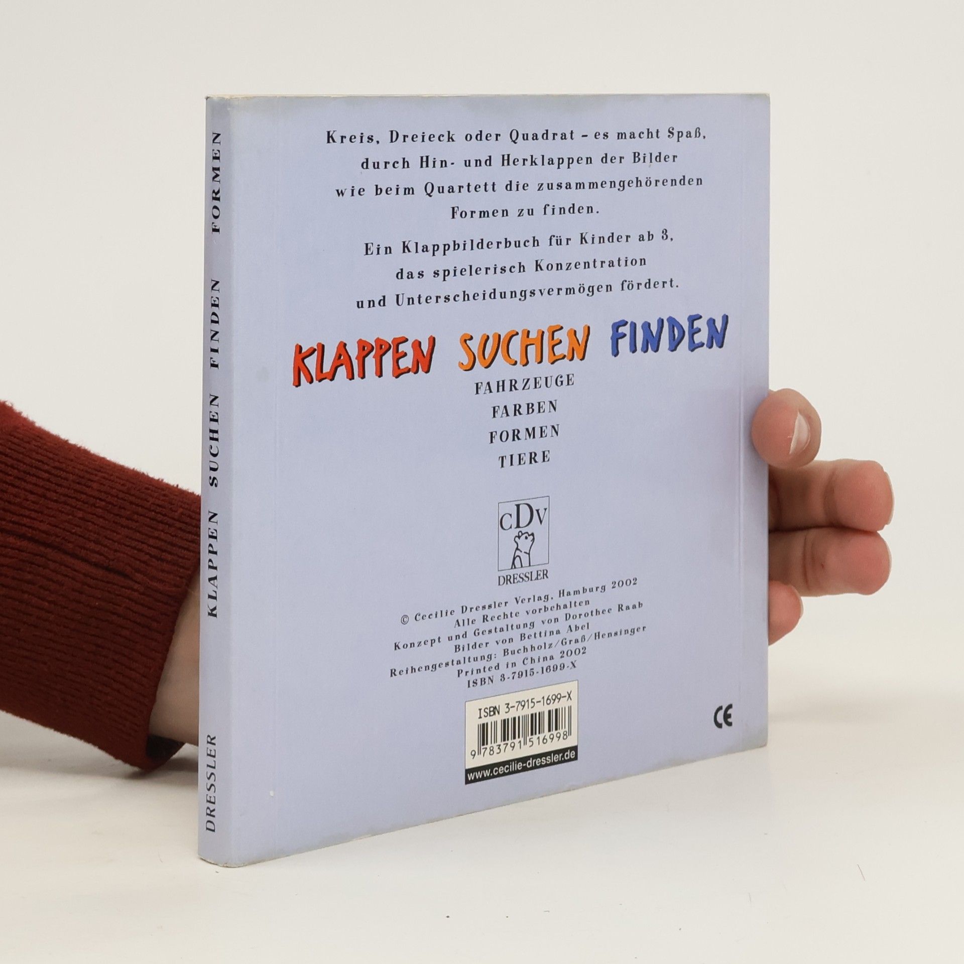 Dorothee Raab Klappen Suchen Finden. Formen.
