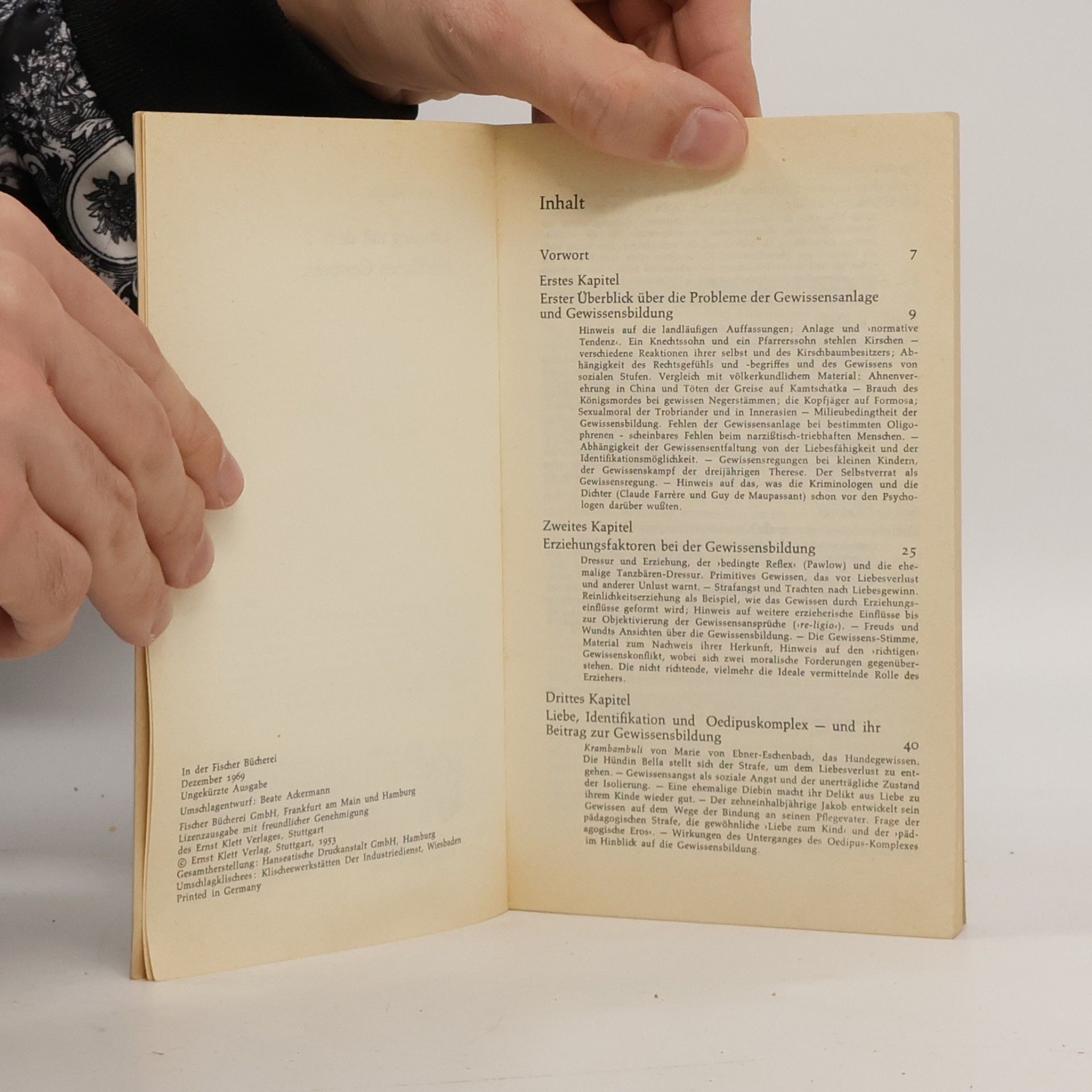 Hans Zulliger Umgang mit dem kindlichen Gewissen