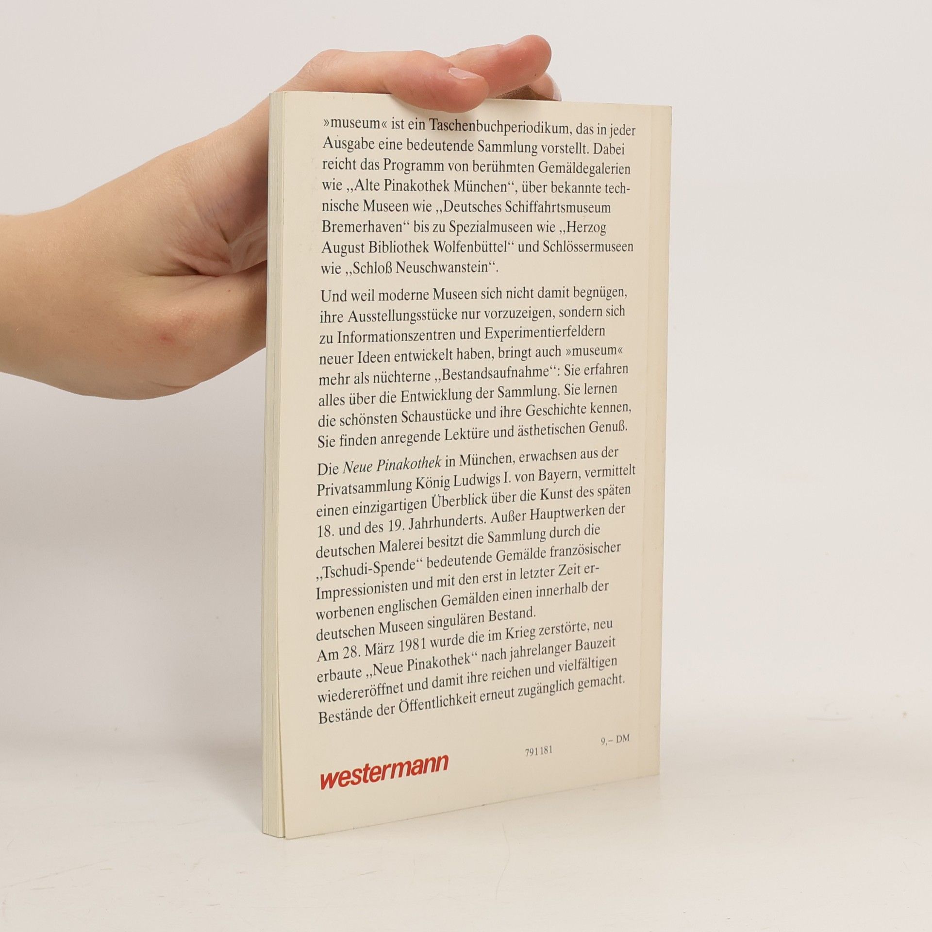 Autores varios Museum. Neue Pinakothek München