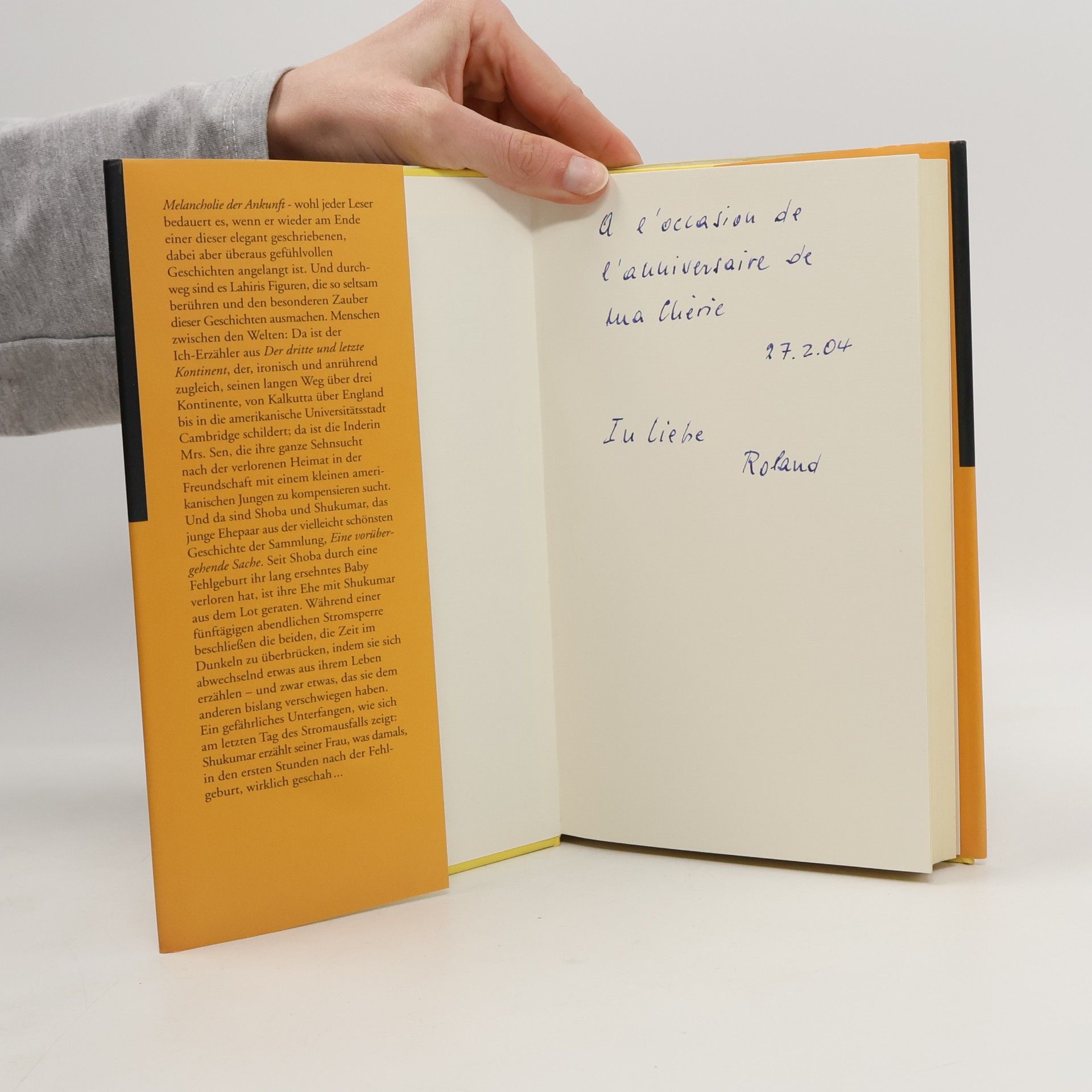 Jhumpa Lahiri Melancholie der Ankunft