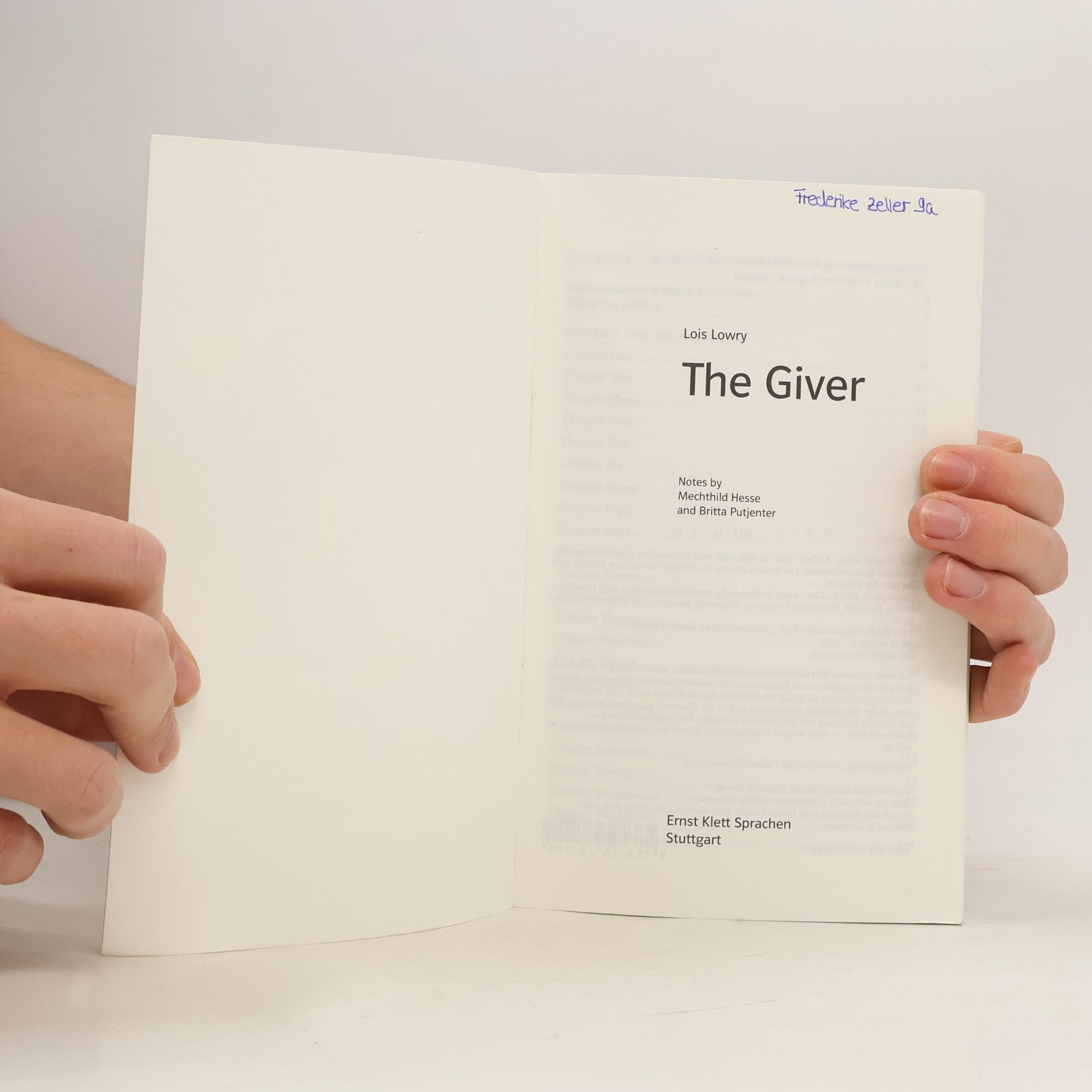 Lois Lowry The Giver