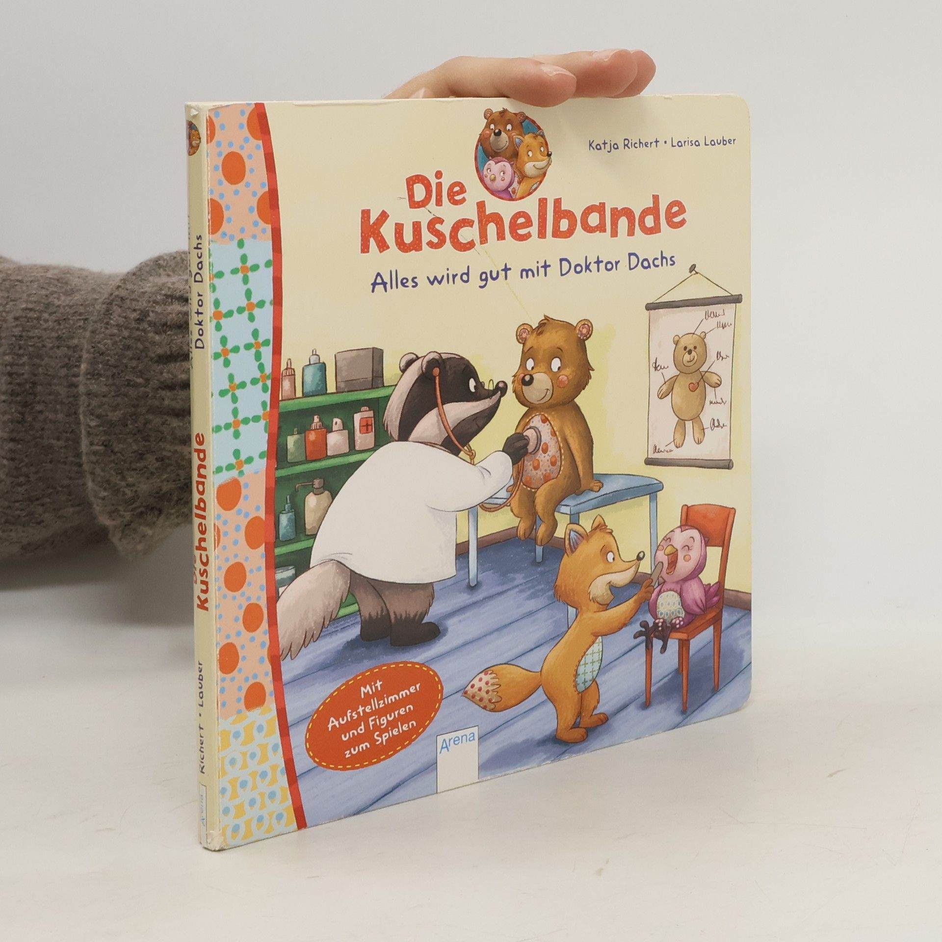 Die Kuschelbande - alles wird gut mit Doktor Dachs: Mit Aufstellzimmer und Figuren zum Spielen