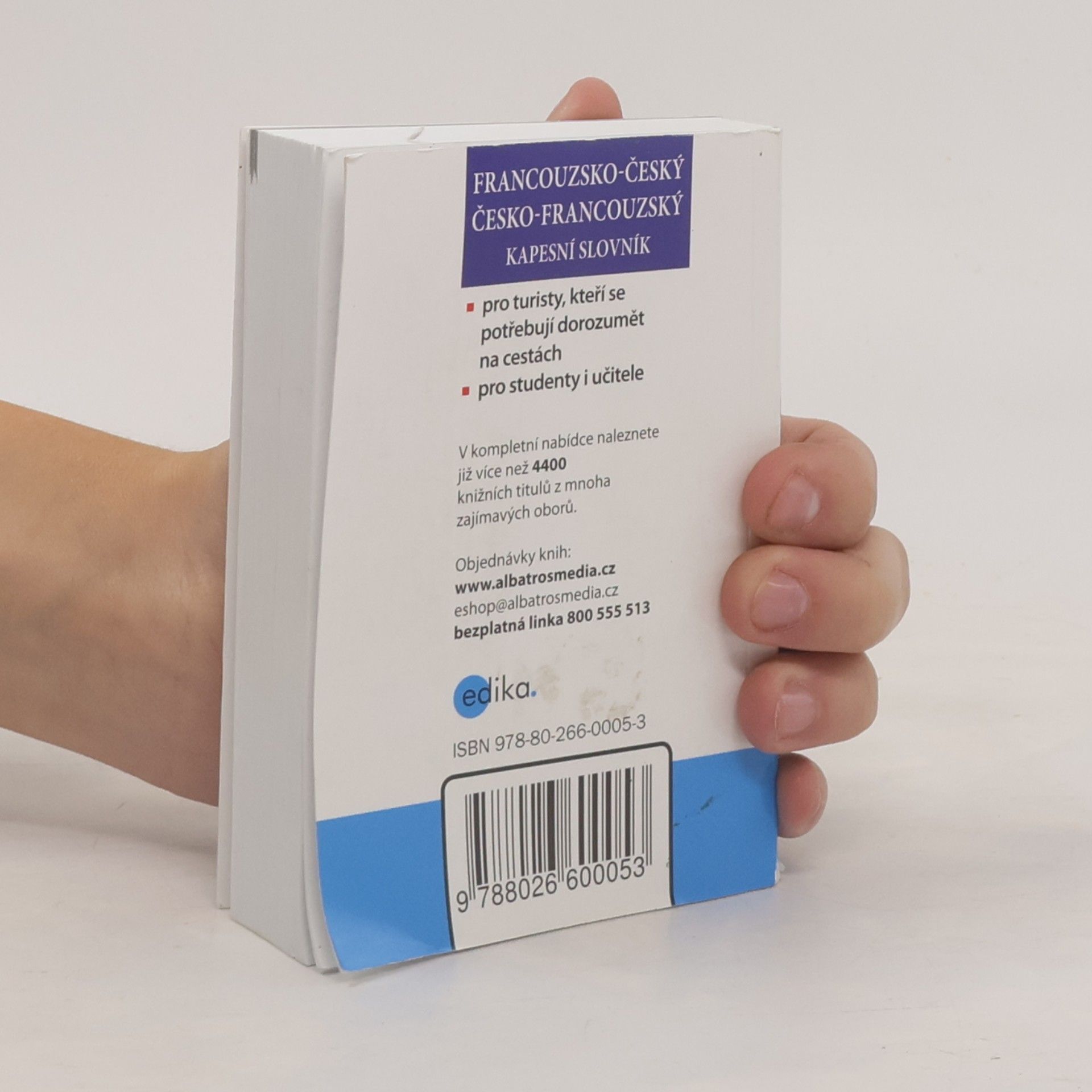 AA.VV. Francouzsko-český, česko-francouzský kapesní slovník = Dictionnaire français-tchèque, tchèque-français