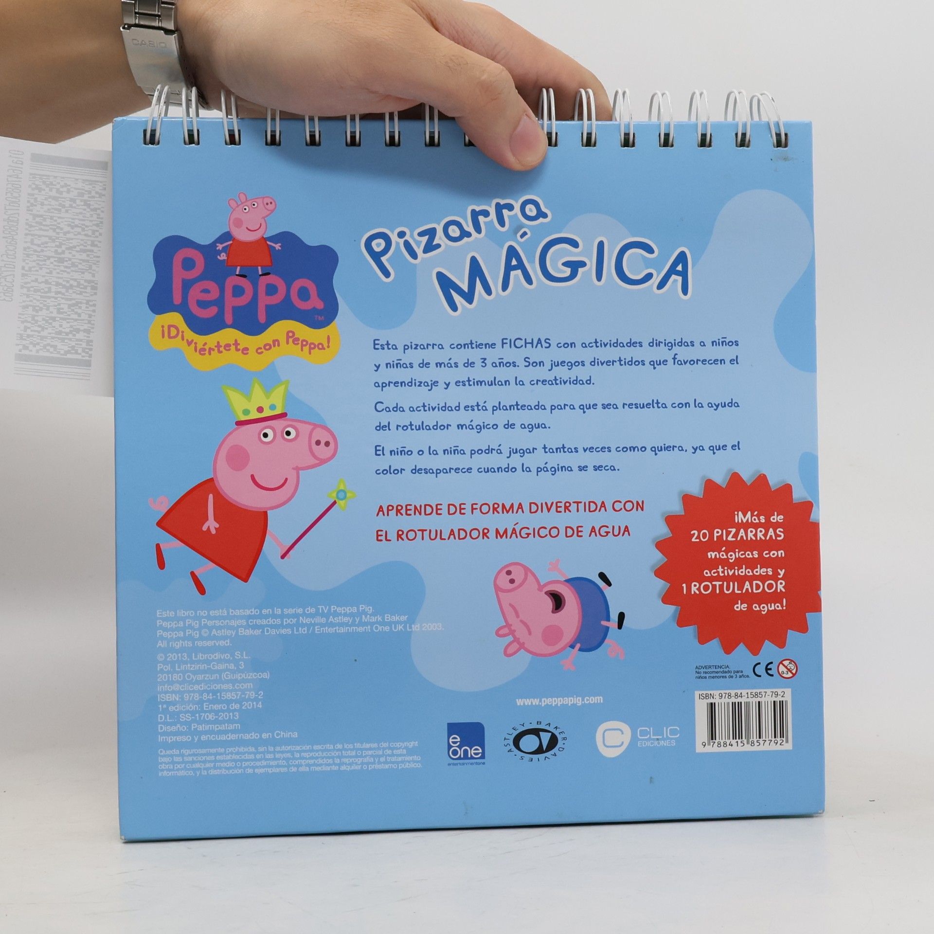 Pizarra mágica Peppa Pig