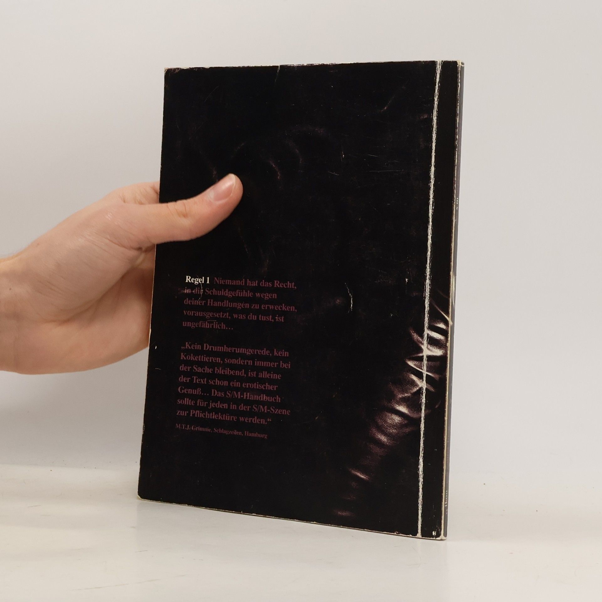 Pat Califia Das S/M-Sicherheitshandbuch