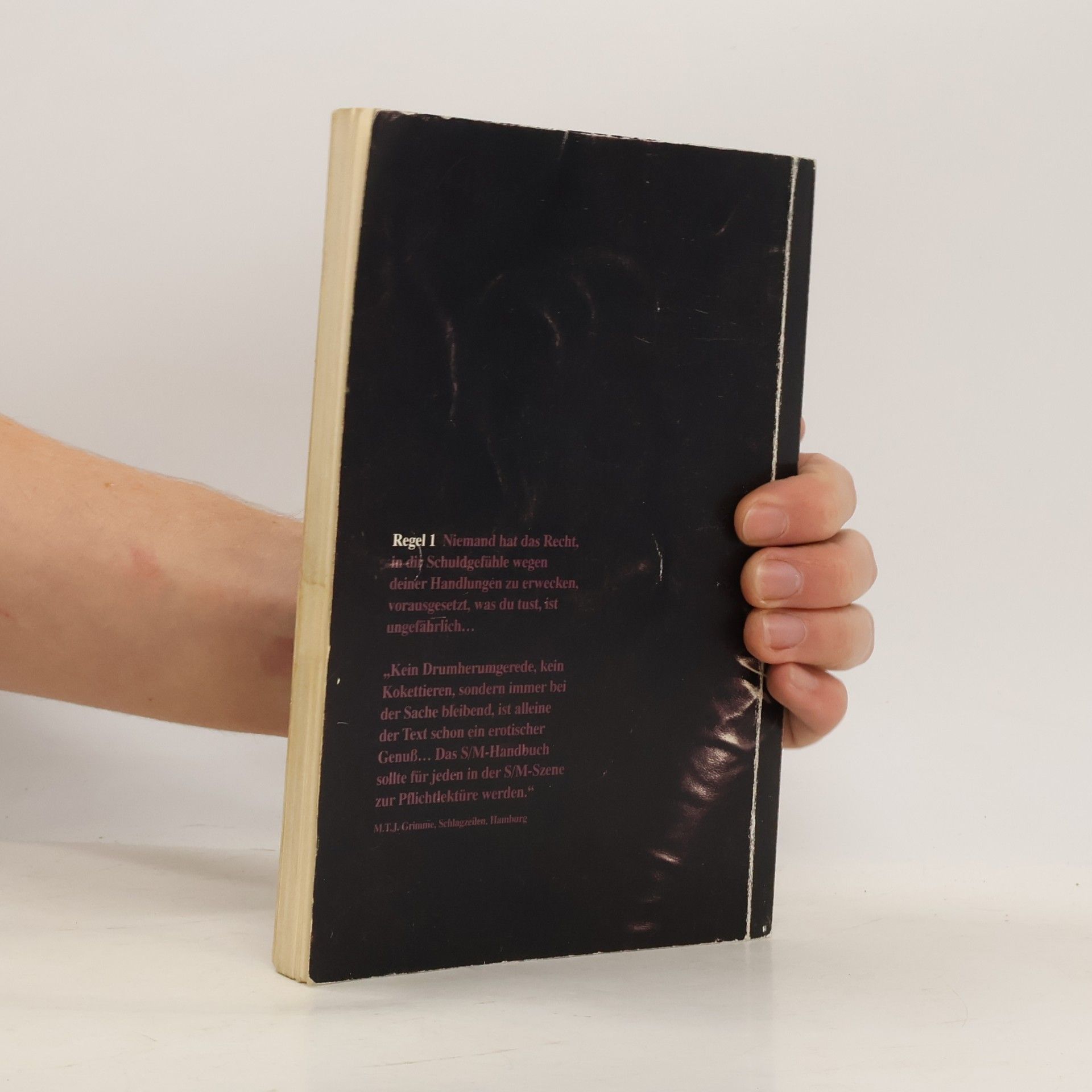 Pat Califia Das S/M-Sicherheitshandbuch