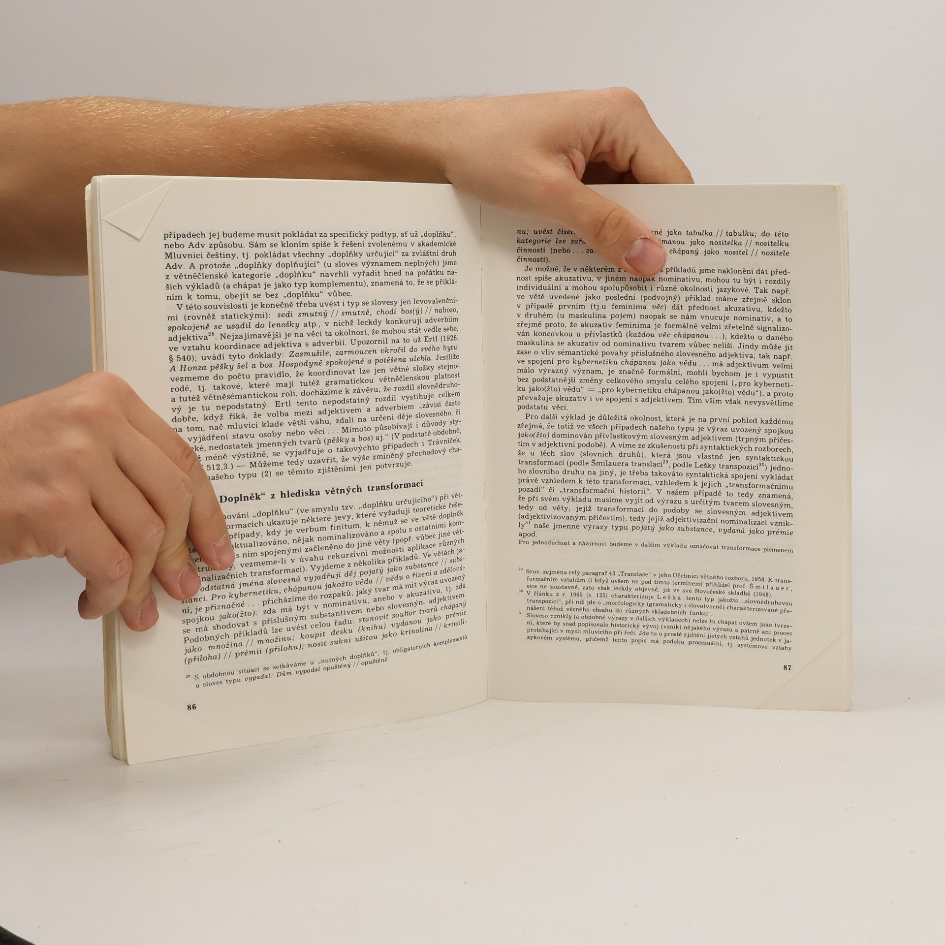 František Daneš Věta a text