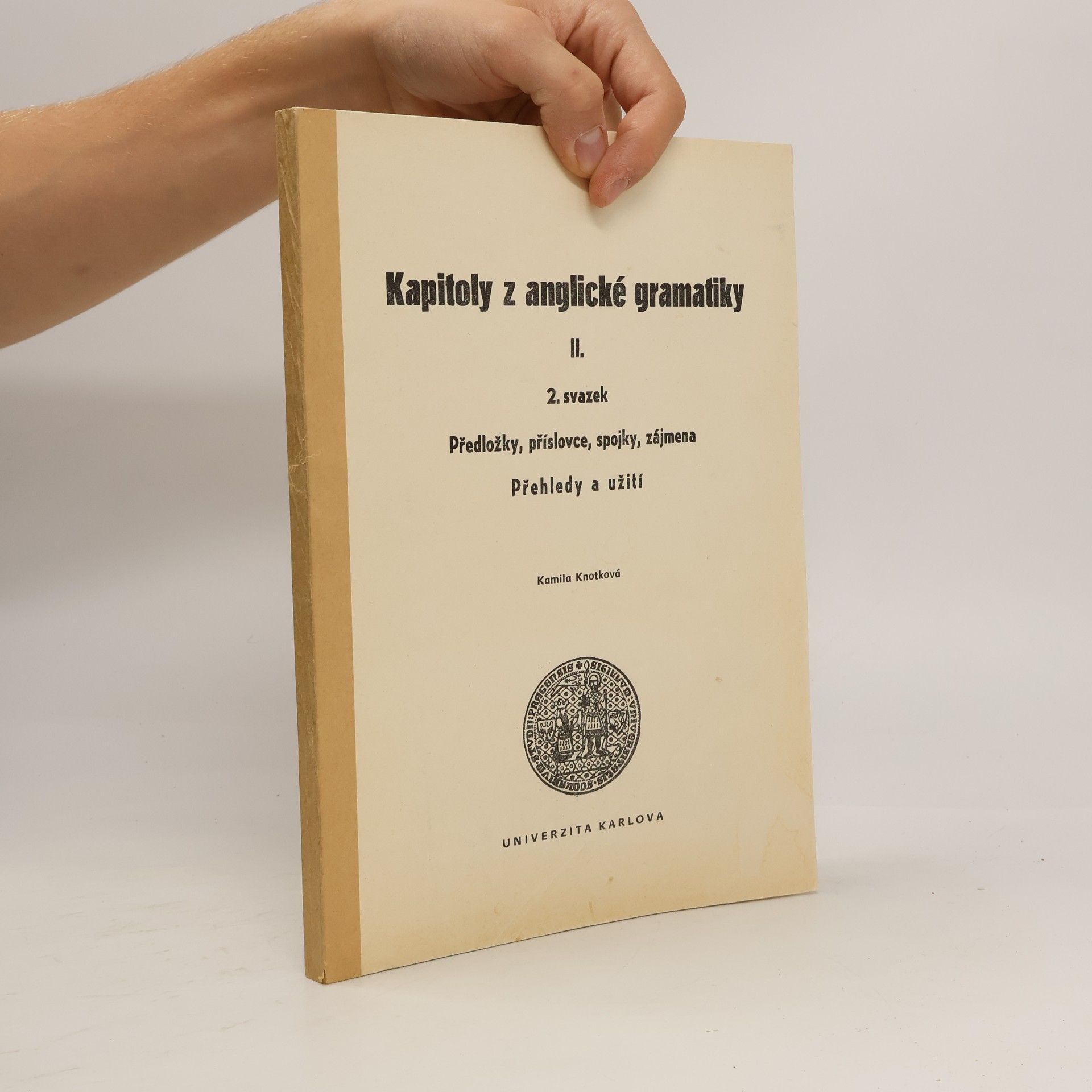 Kapitoly z anglické gramatiky II. 2.svazek