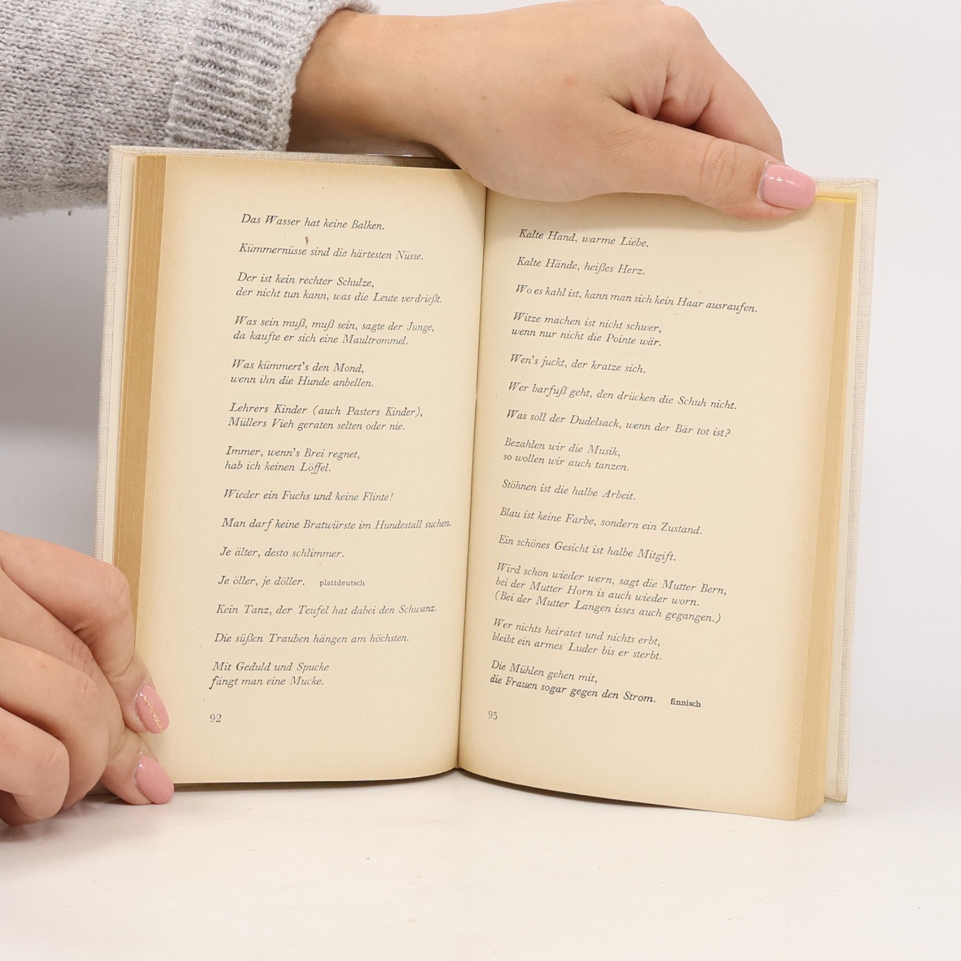 AA.VV. Das kleine Sprichwörterbuch