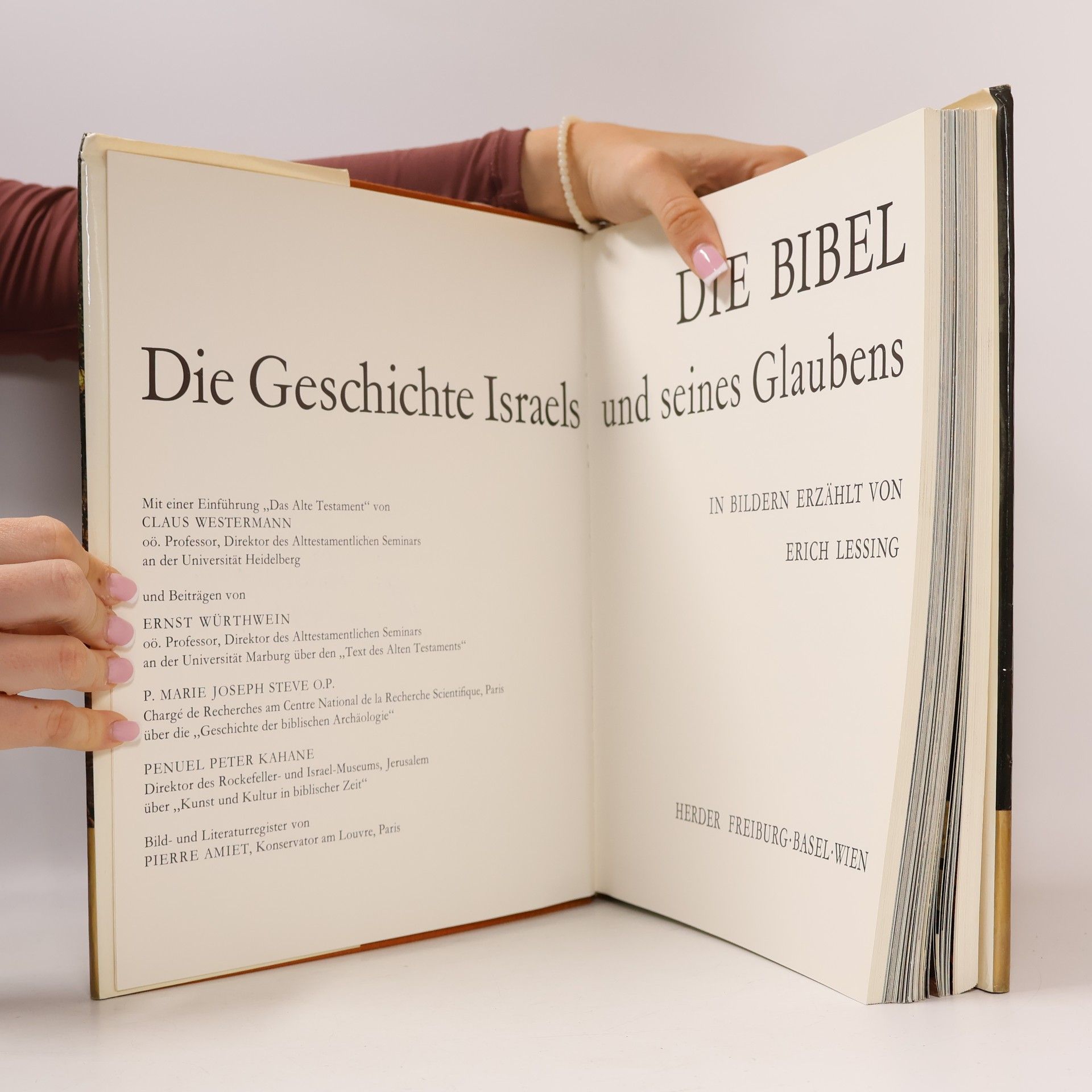 Erich Lessing Die Bibel: Die Geschichte Israels und seines Glaubens