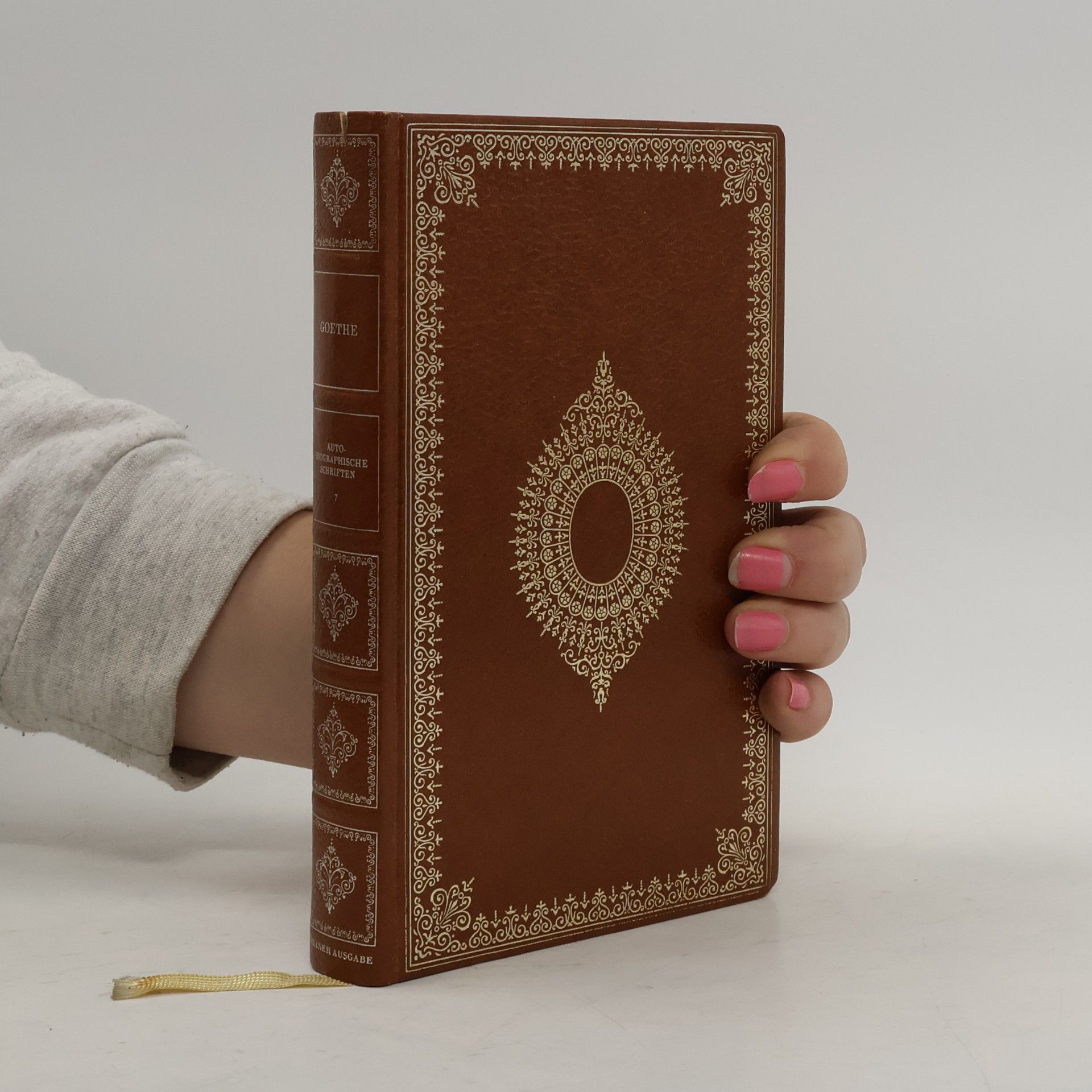 Johann Wolfgang von Goethe Autobiographische Schriften 7