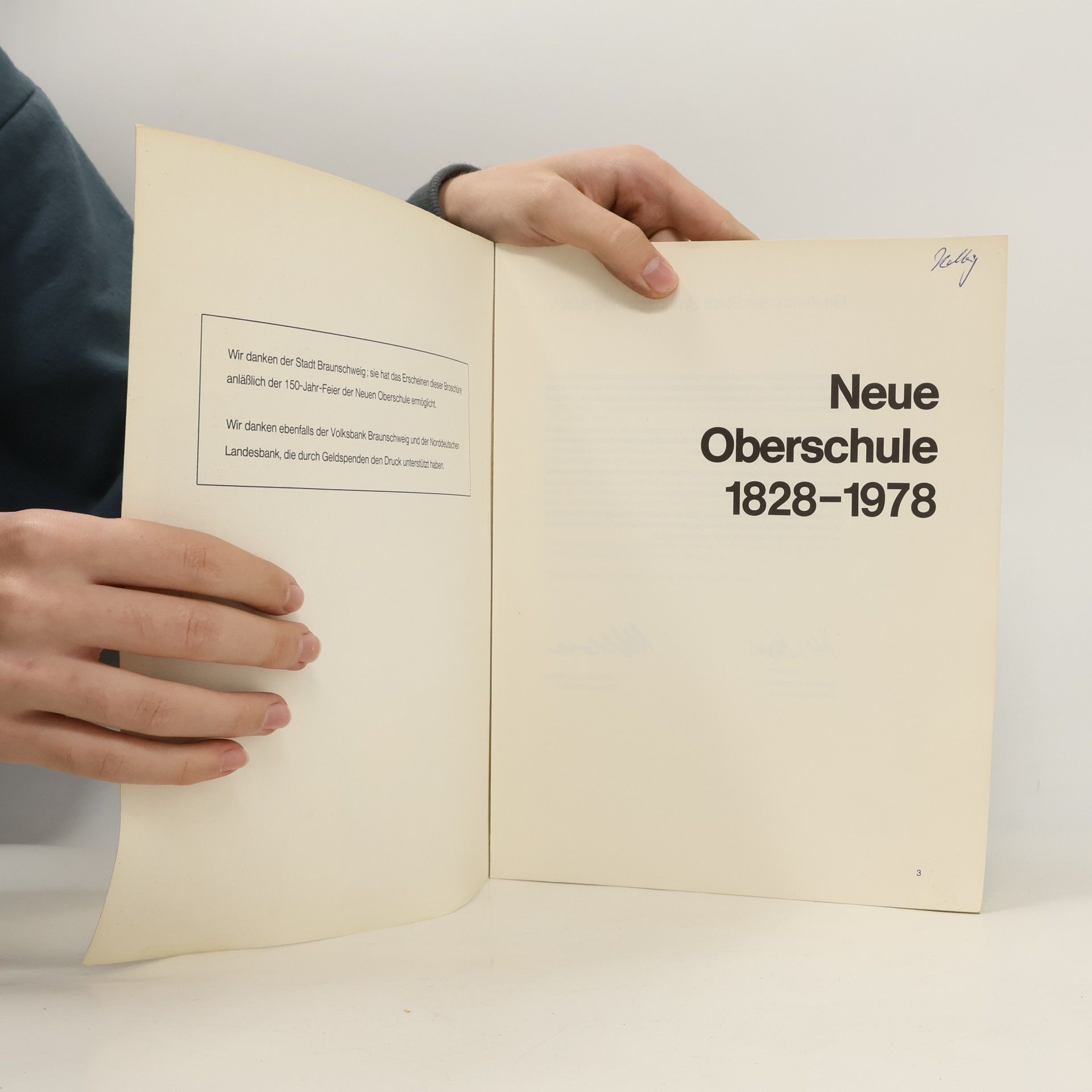 Hans-Joachim Steigertahl Neue Oberschule