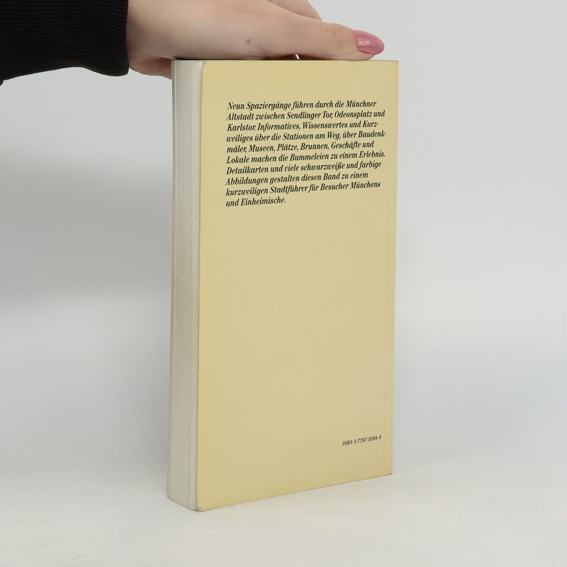 Elke Barten Münchner Spaziergänge innerhalb des Altstadtrings