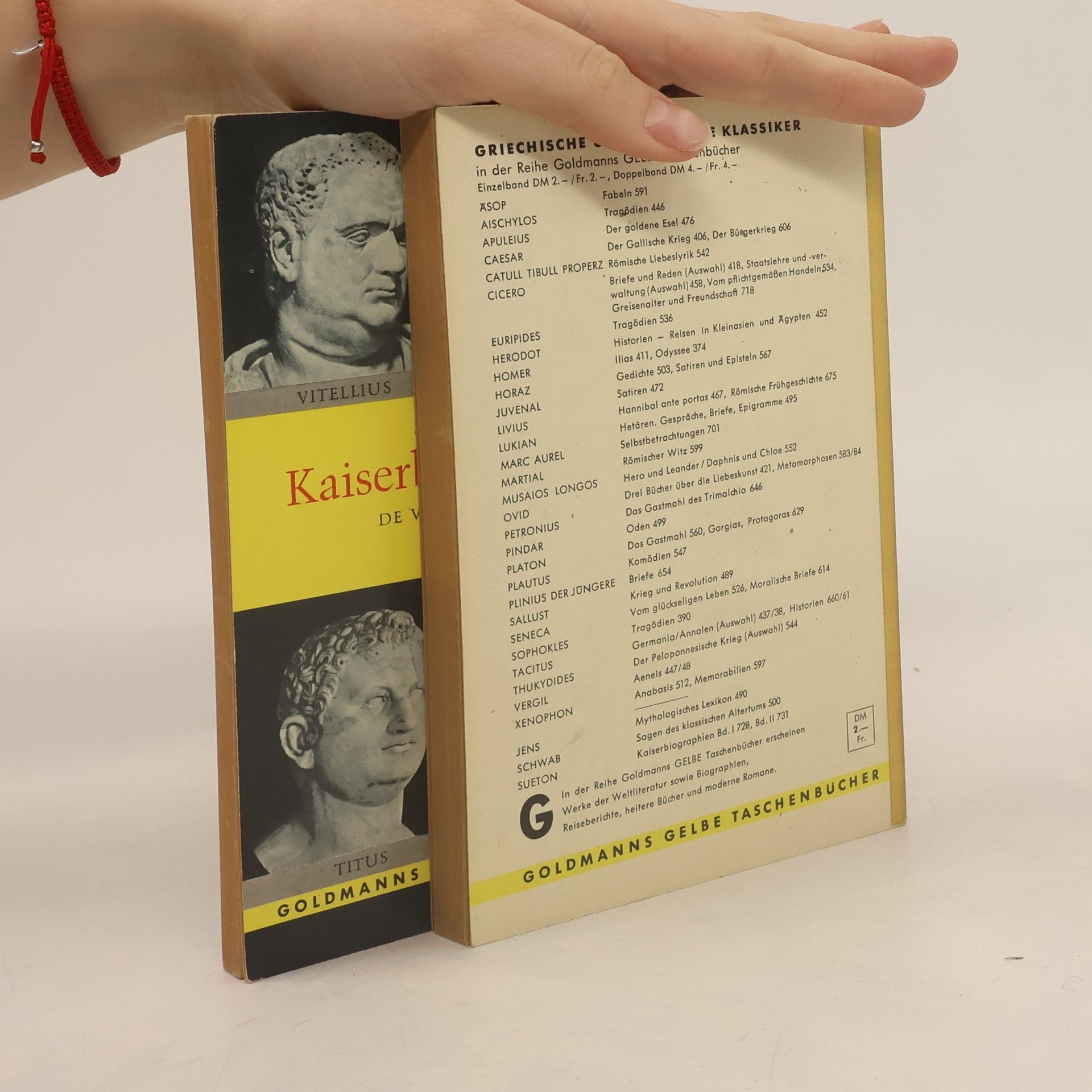 Sueton Kaiserbiographien I.-II.