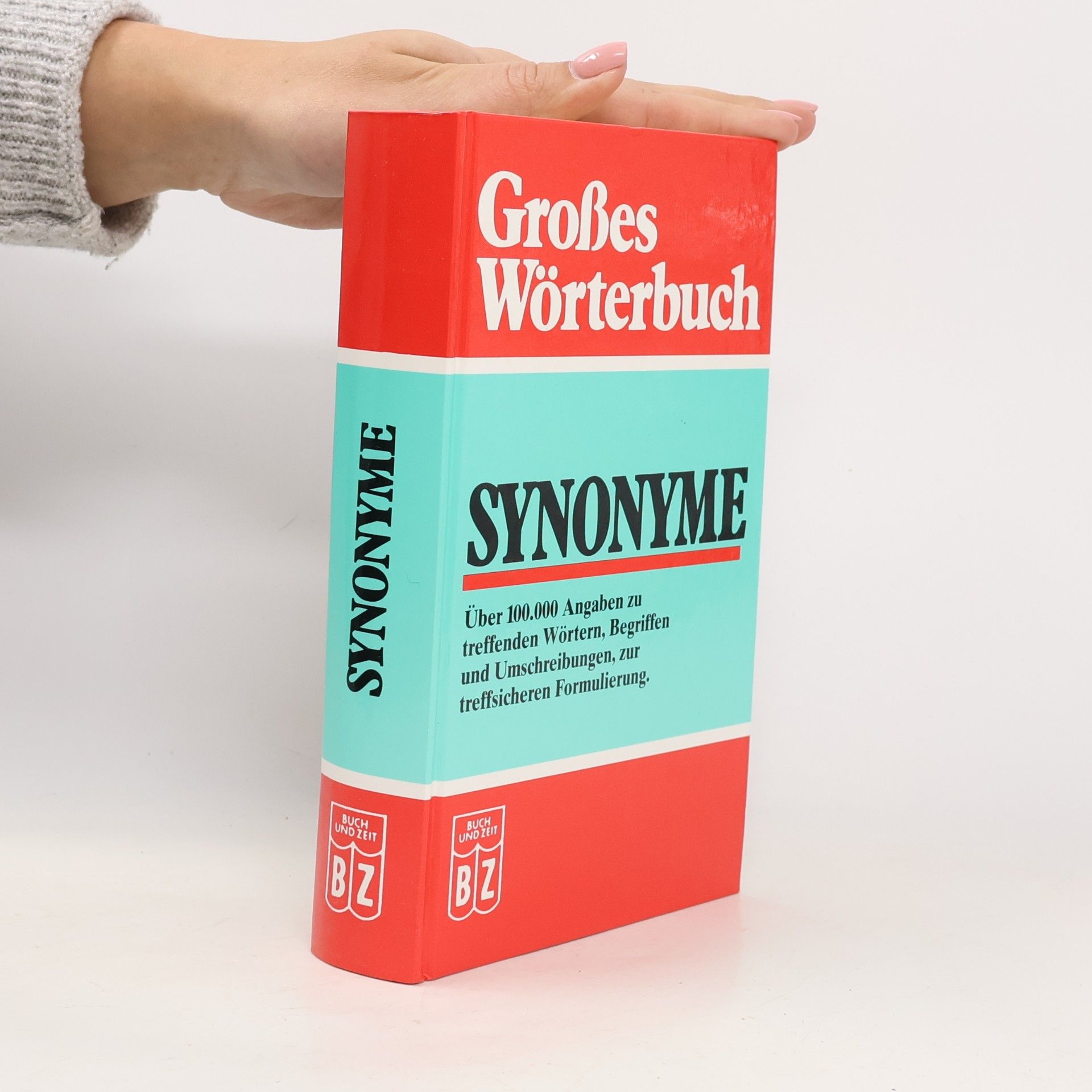 Sabine Bergmann Großes Wörterbuch Synonyme
