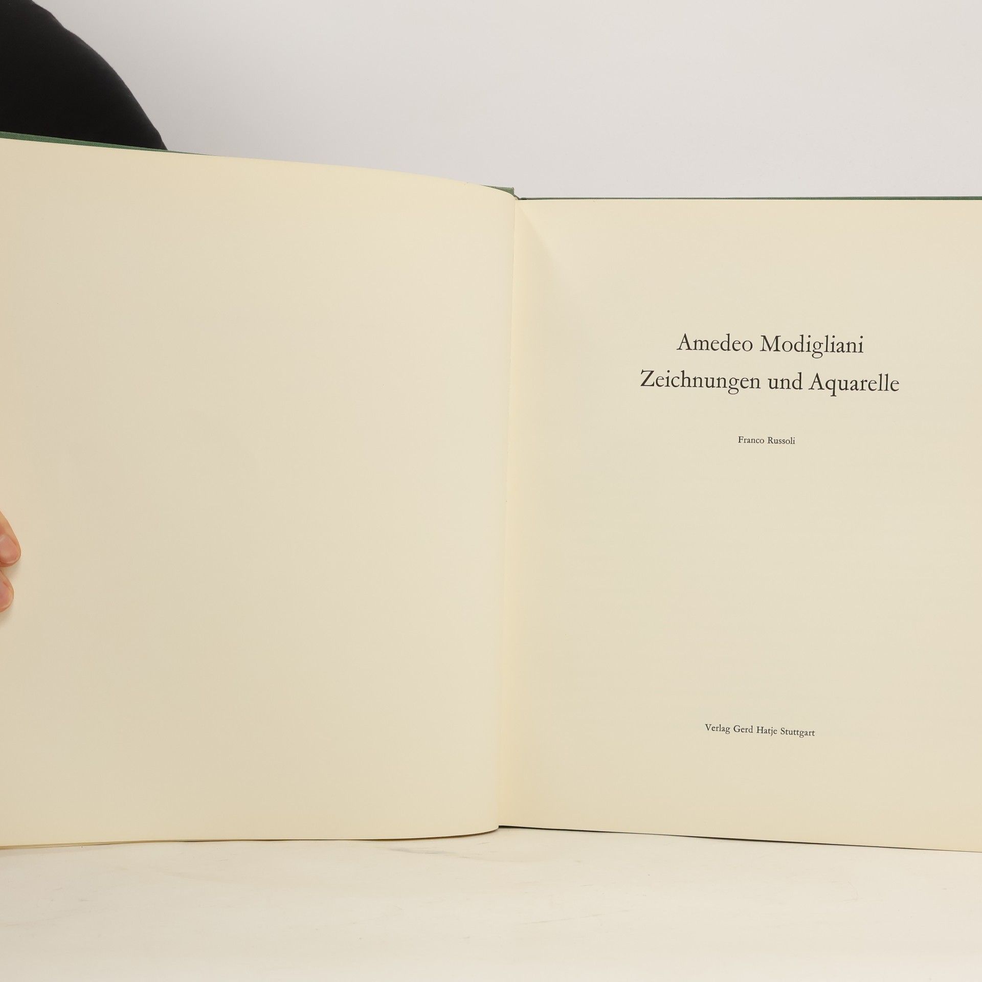 Franco Russoli Amedeo Modigliani. Zeichnungen und Aquarelle