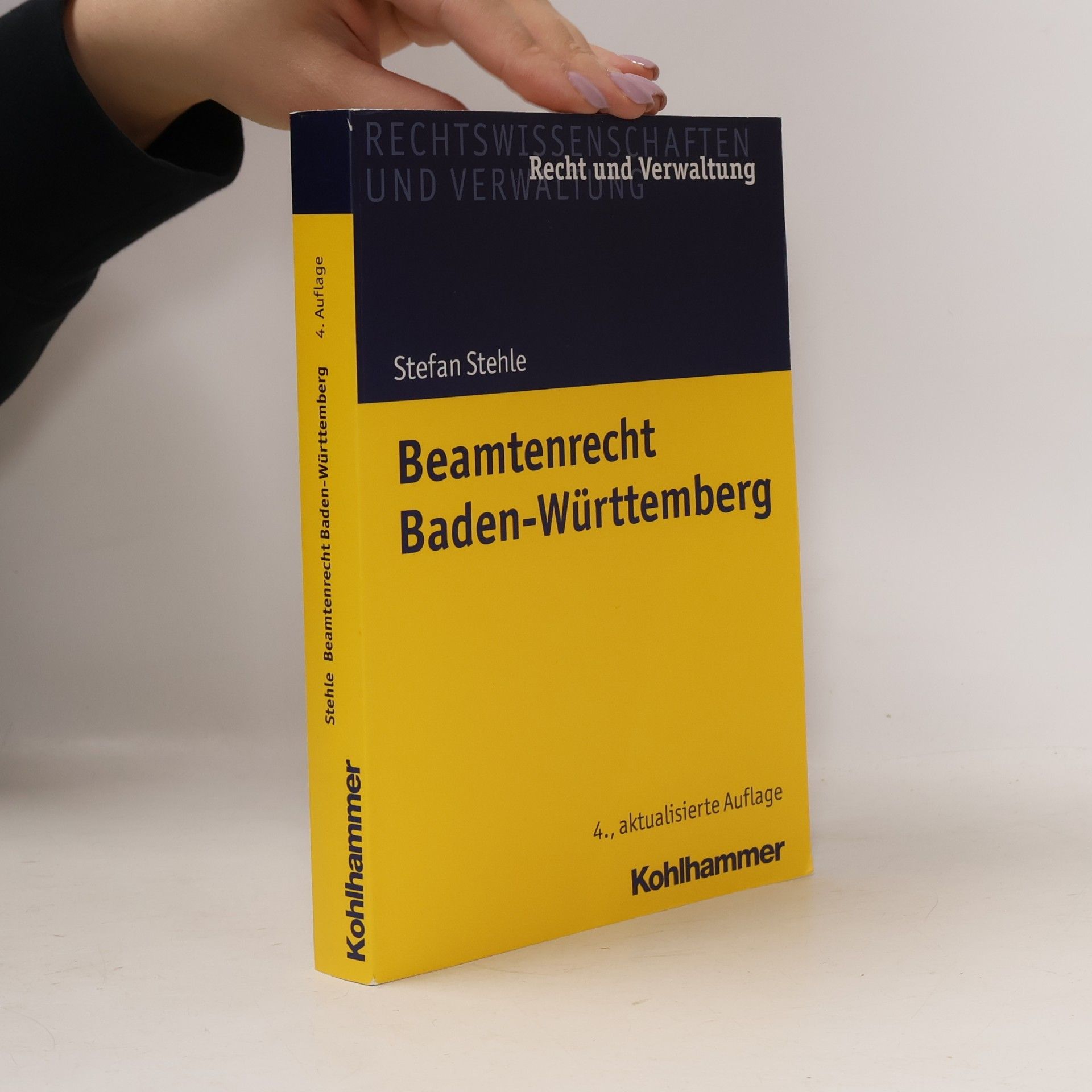 Stefan Stehle Beamtenrecht Baden-Württemberg