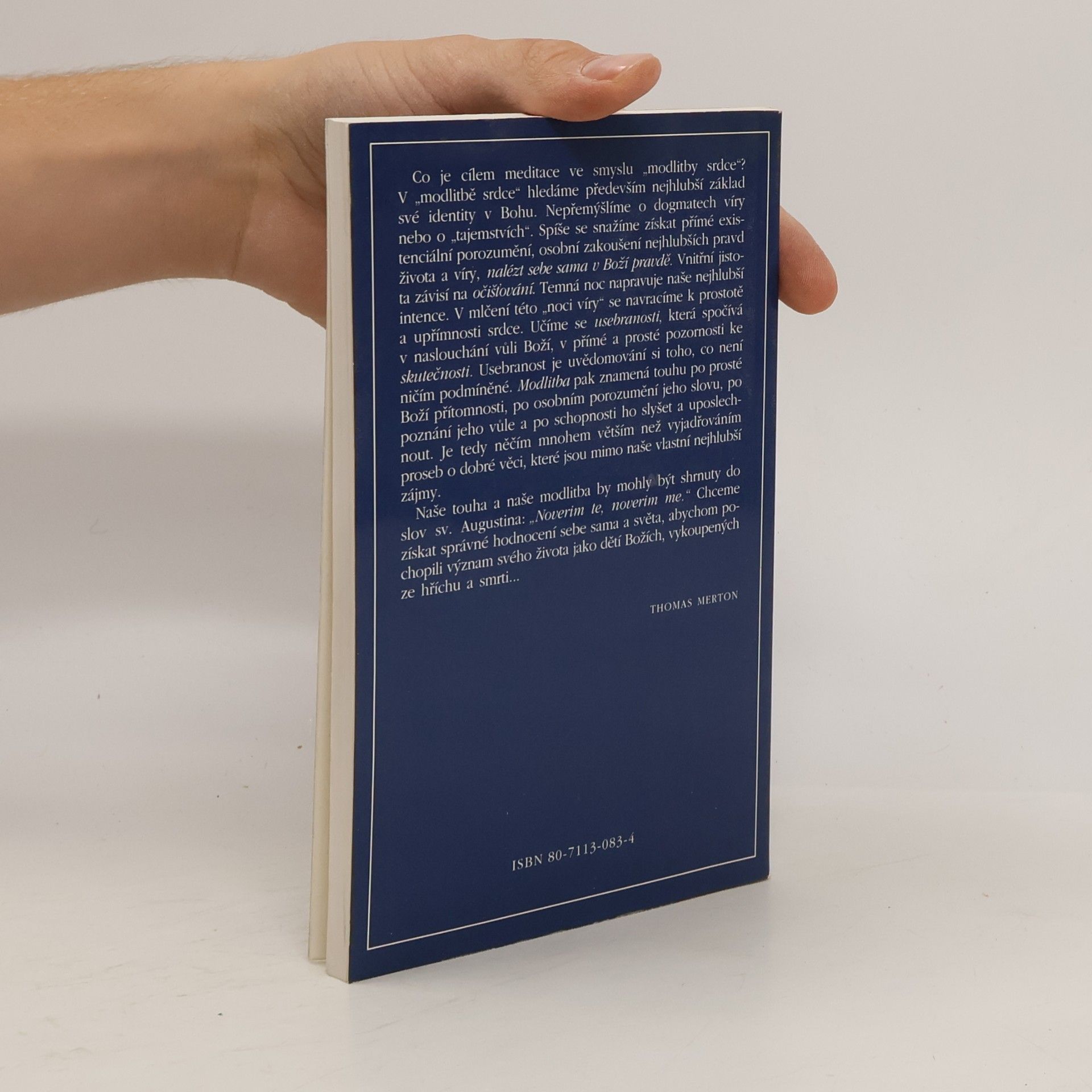 Thomas Merton Kontemplativní modlitba