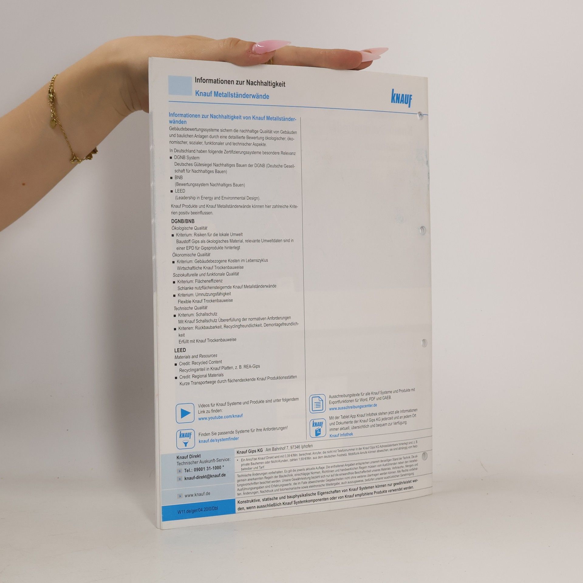 Autorenkollektiv W11.de Knauf Metallständerwände