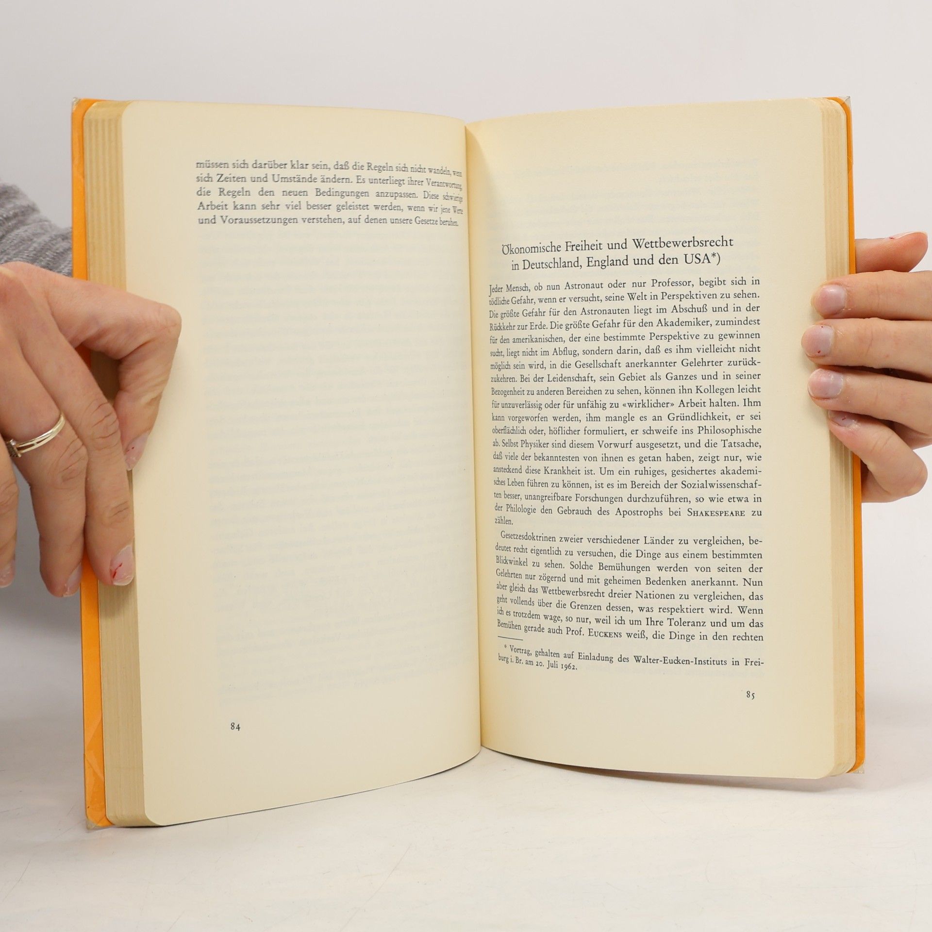 Richard C. Bernhard Wettbewerb Monopole und öffentliches Interesse